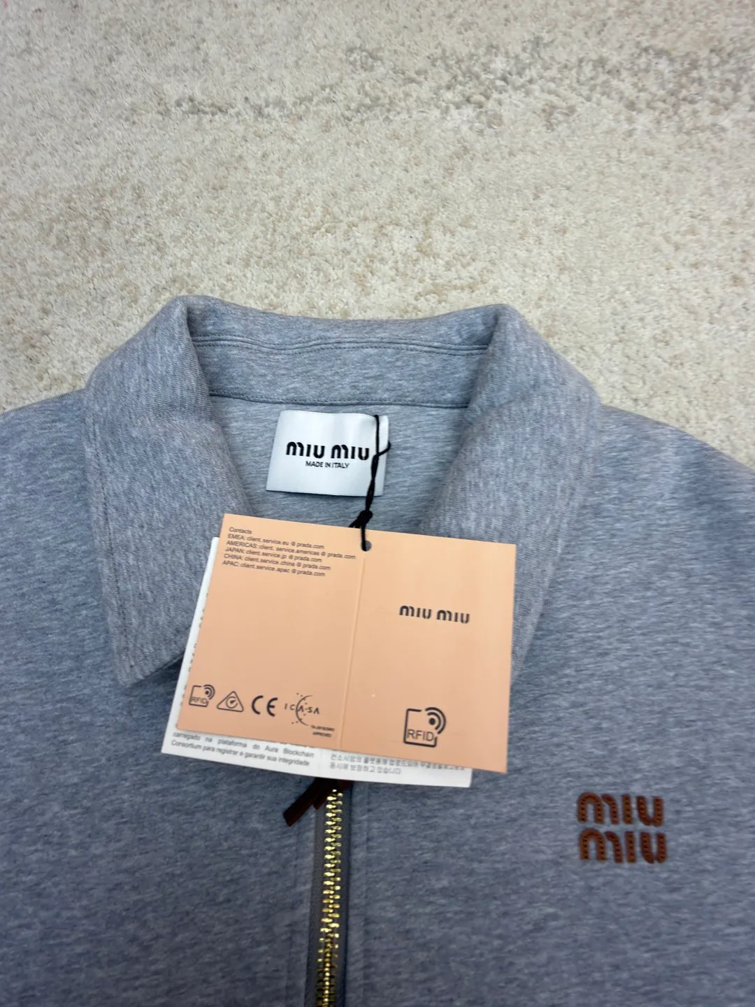 Men's Jackets And Down Jackets MIU MIU 17699431