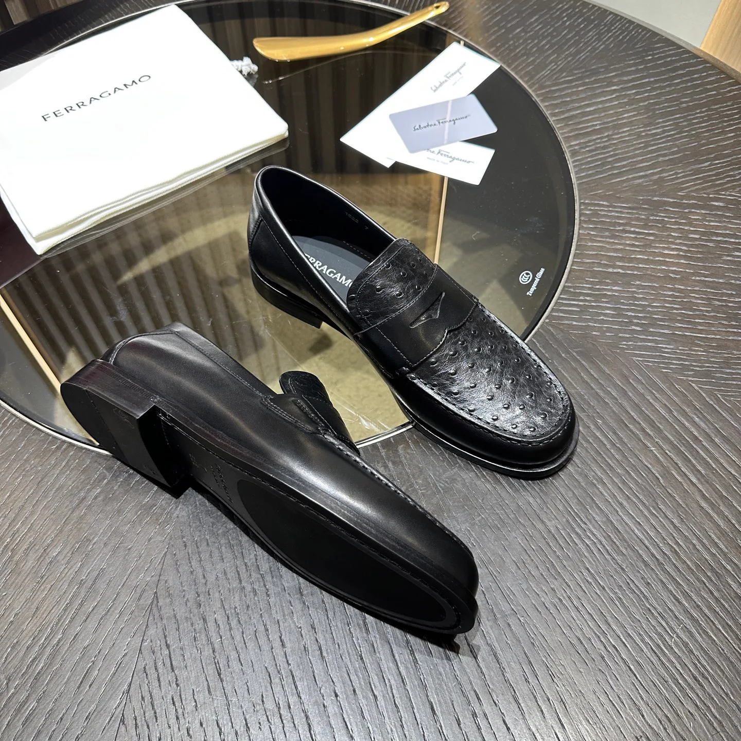 Men's Loafers And Dress Shoes SALVATORE FERRAGAMO 18341641