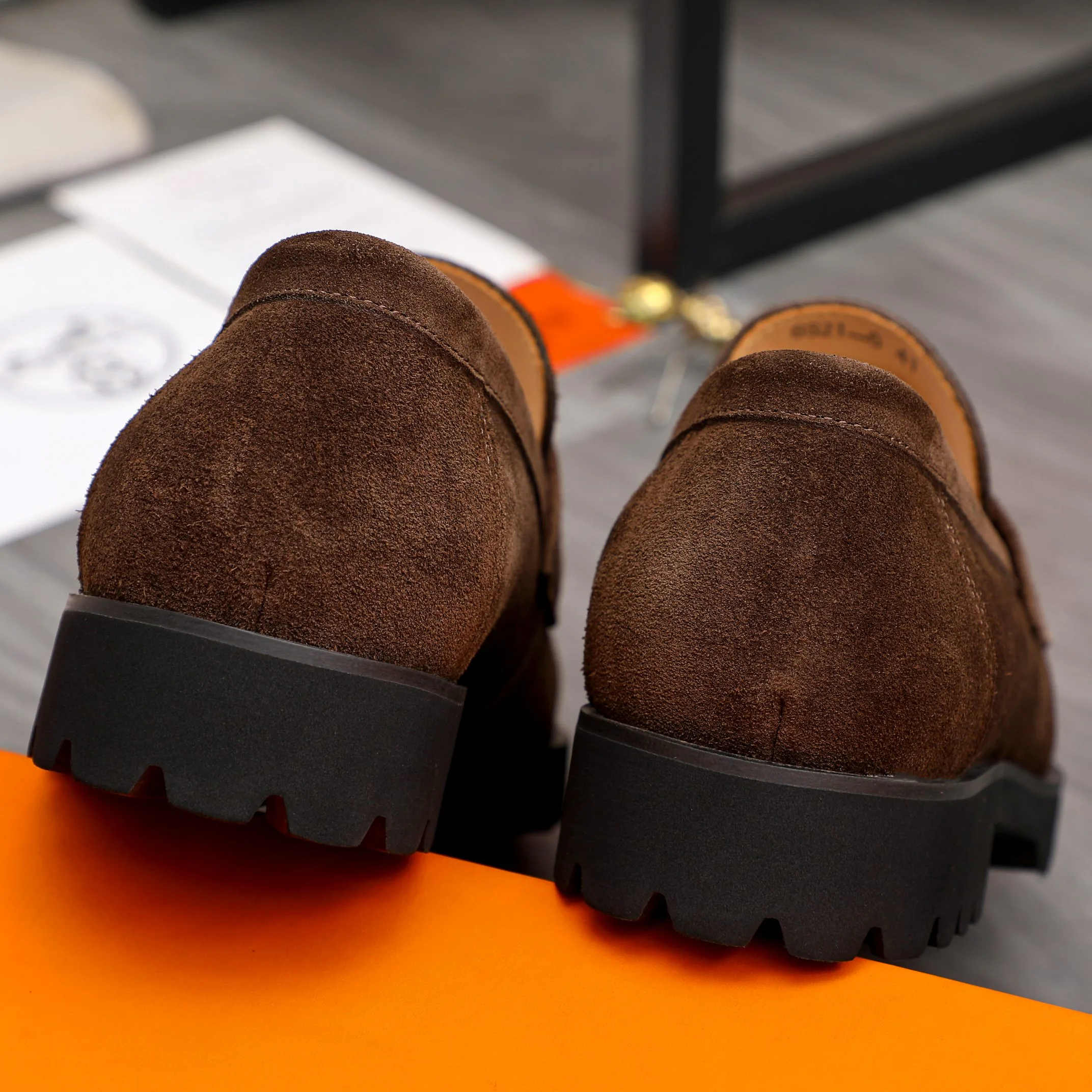 Men's Loafers And Dress Shoes HERMES 17801744