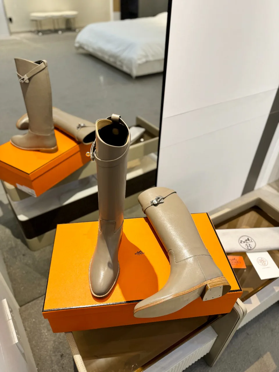 Women's Boots HERMES 18521257