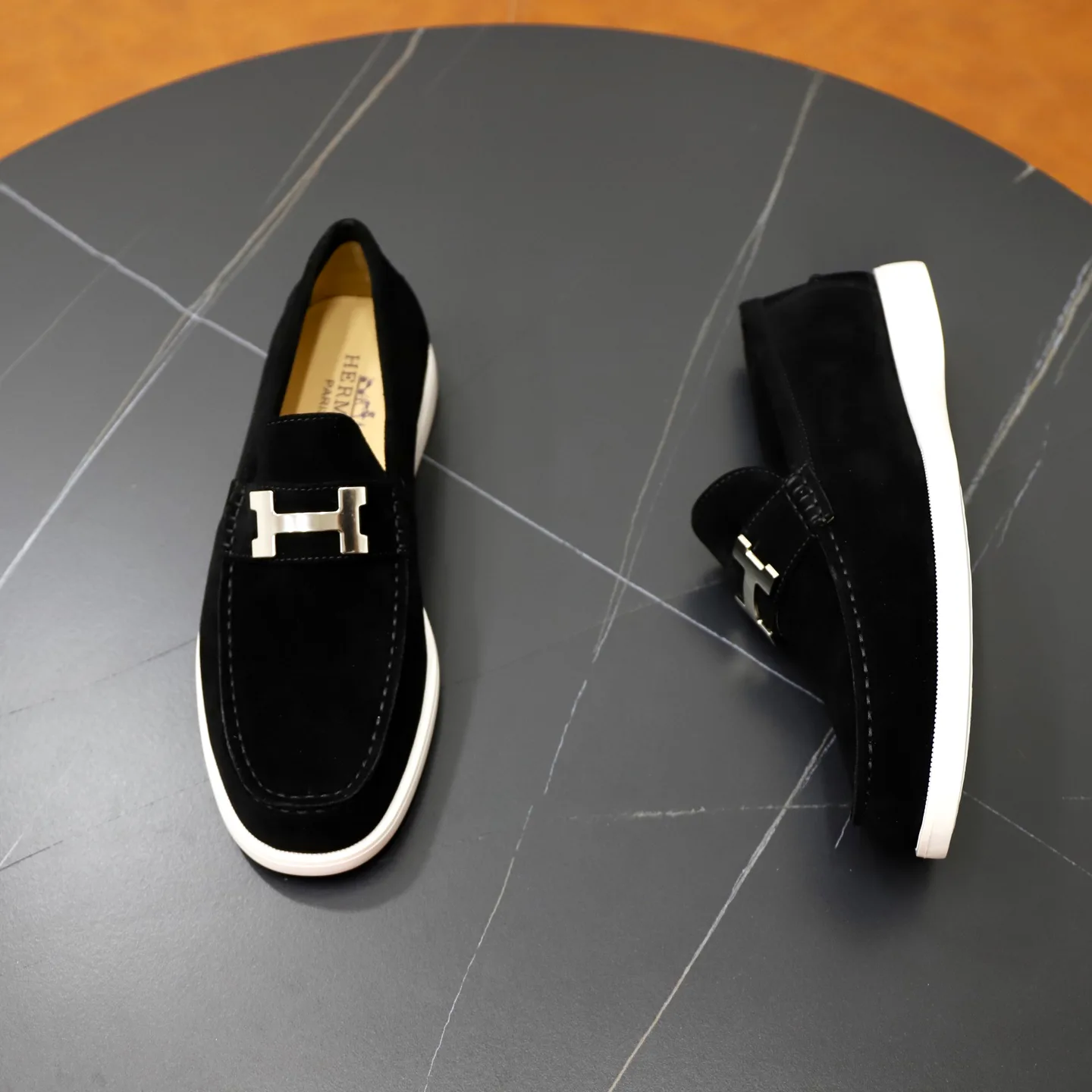 Men's Loafers And Dress Shoes HERMES 17911022