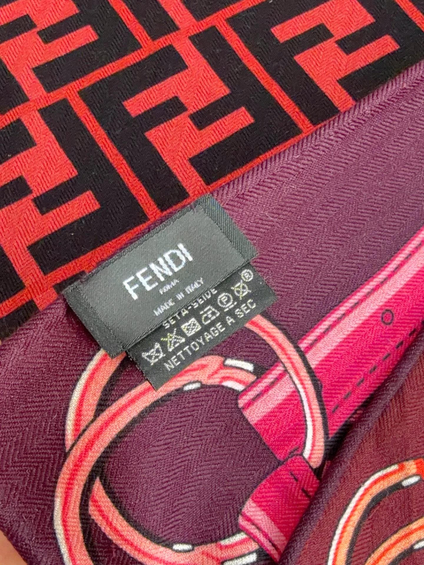 Silk Scarves FENDI 18322298