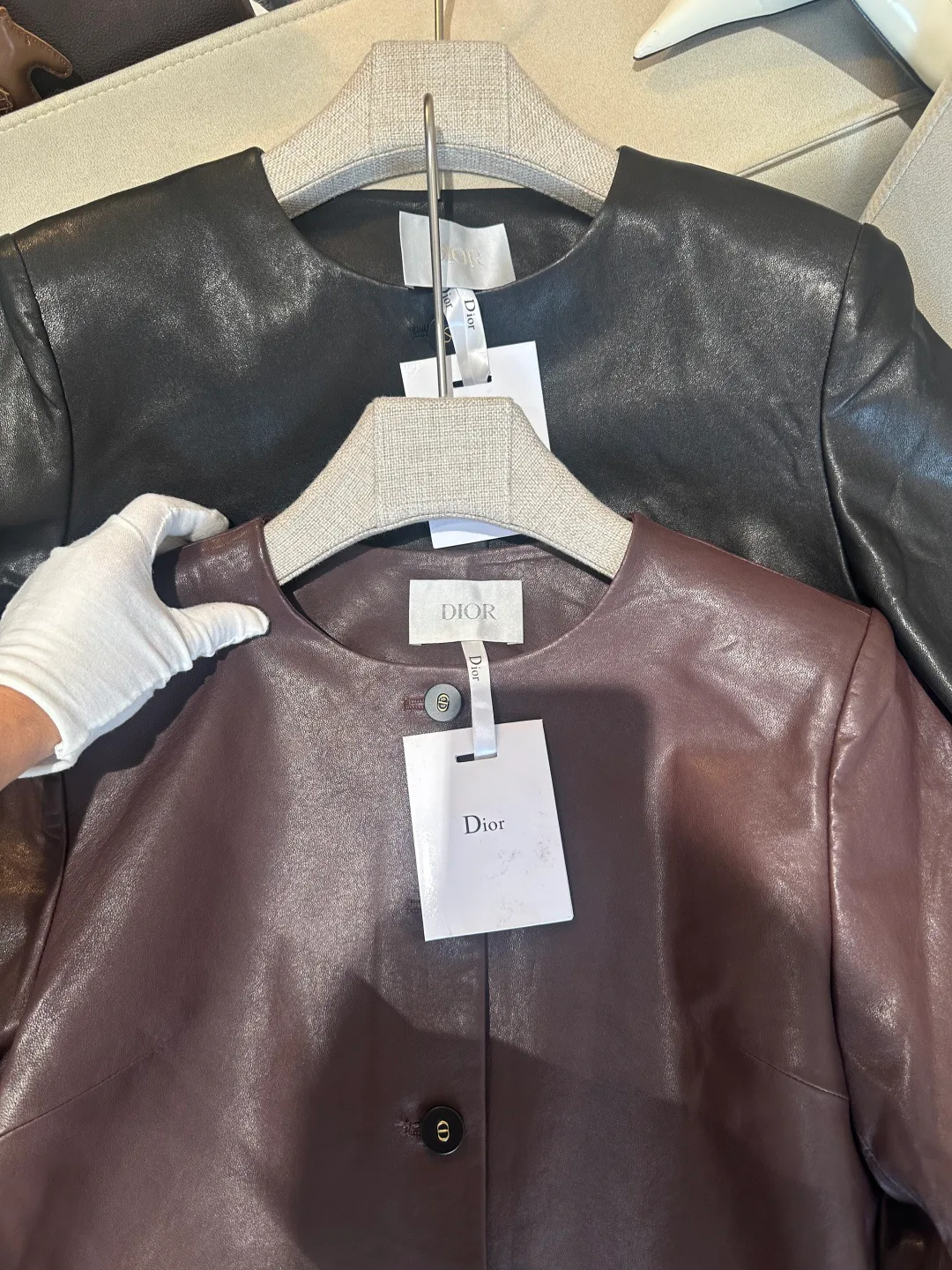 Women's Leather Jackets And Sheepskin Coats CHRISTIAN DIOR 17766318