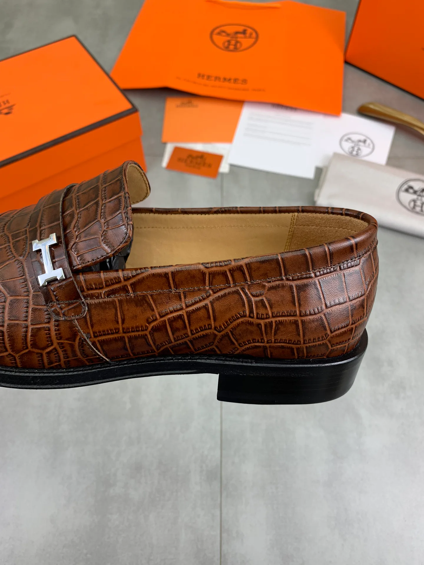 Men's Loafers And Dress Shoes HERMES 17745667