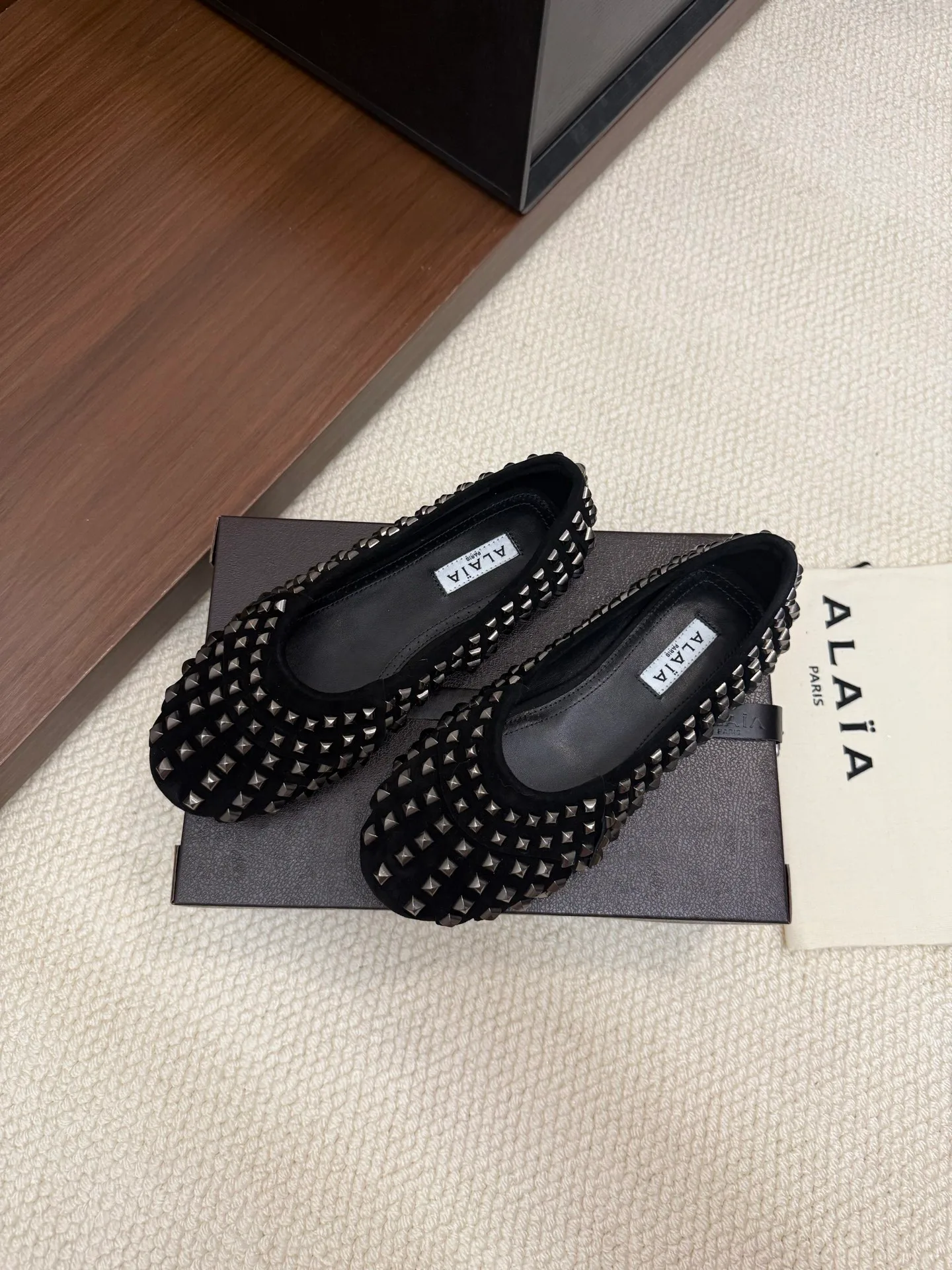 Women's Ballet Flats ALAIA 18042046