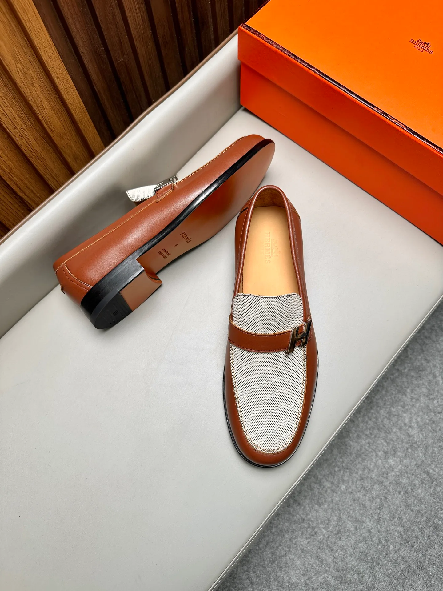 Men's Loafers And Dress Shoes HERMES 17470905