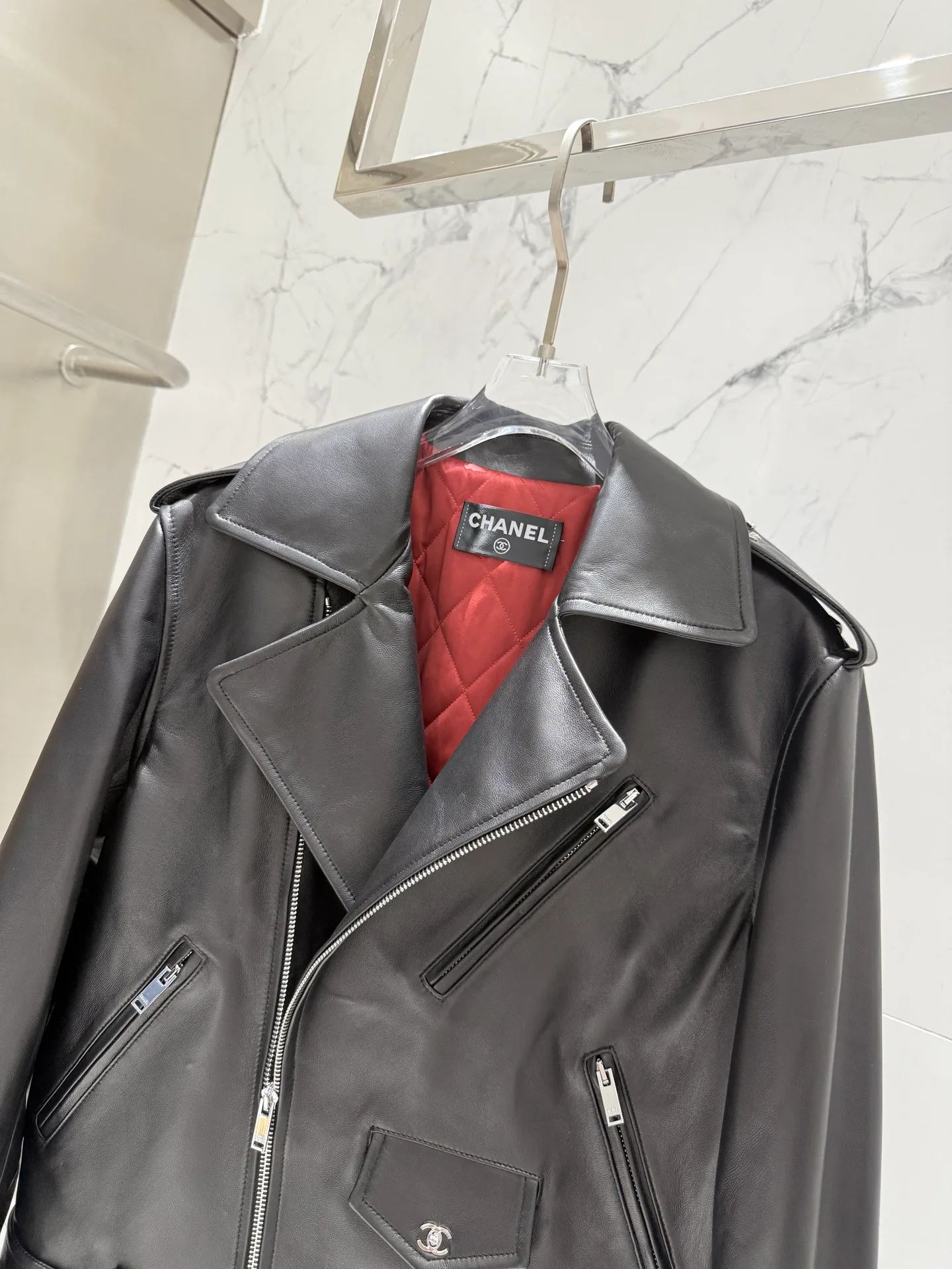 Women's Leather Jackets And Sheepskin Coats CHANEL 18082669