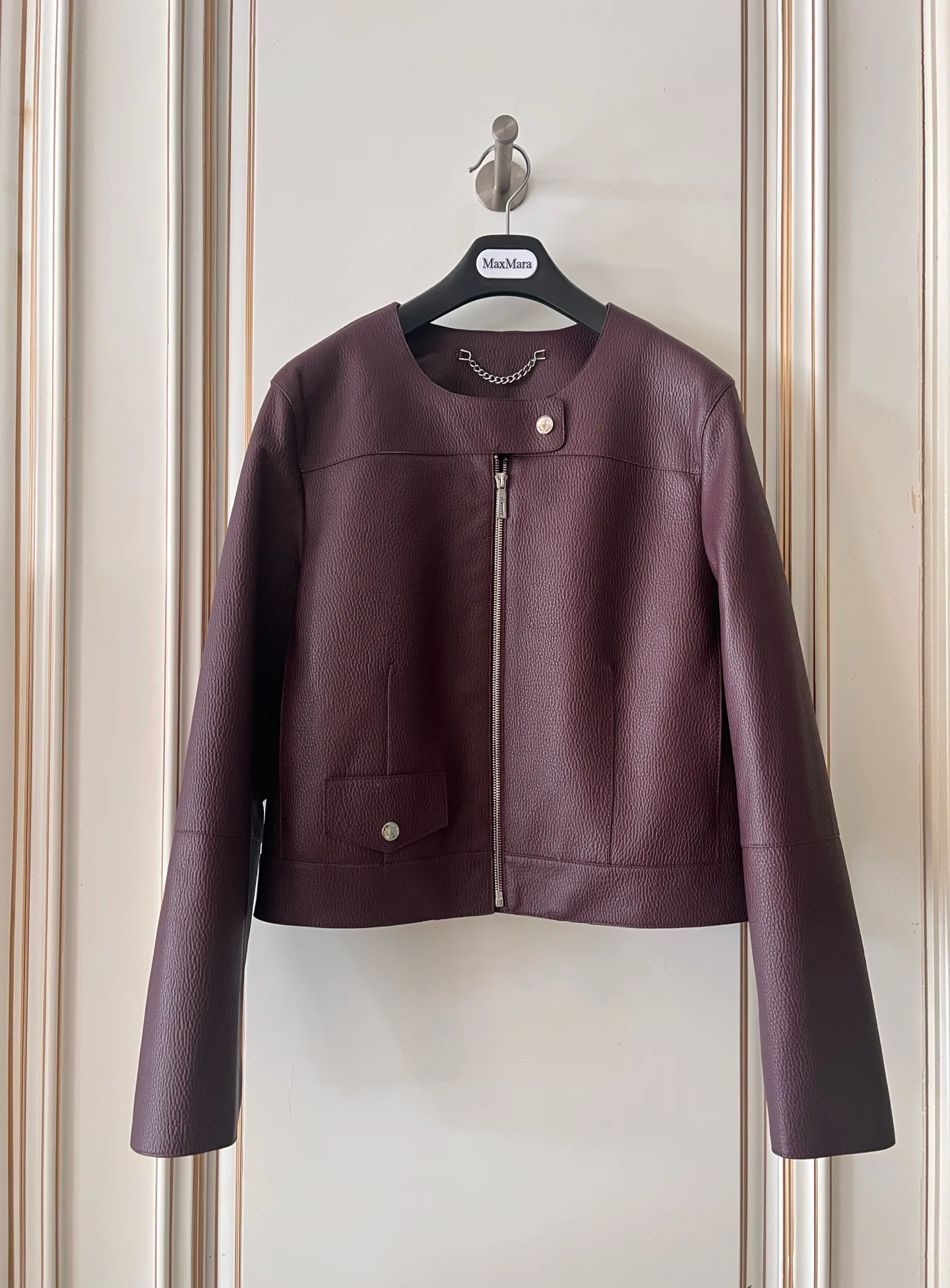Women's Leather Jackets And Sheepskin Coats HERMES 17903748