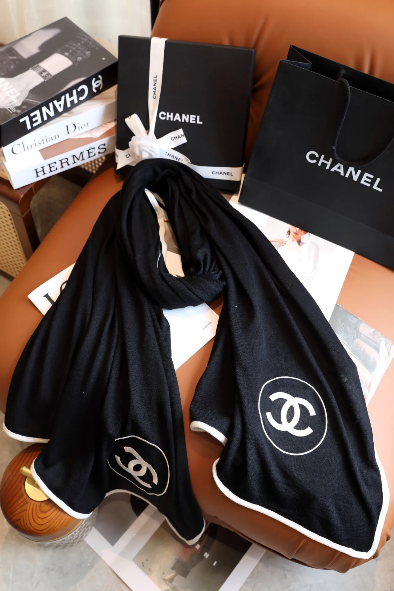 Scarves CHANEL 17991557
