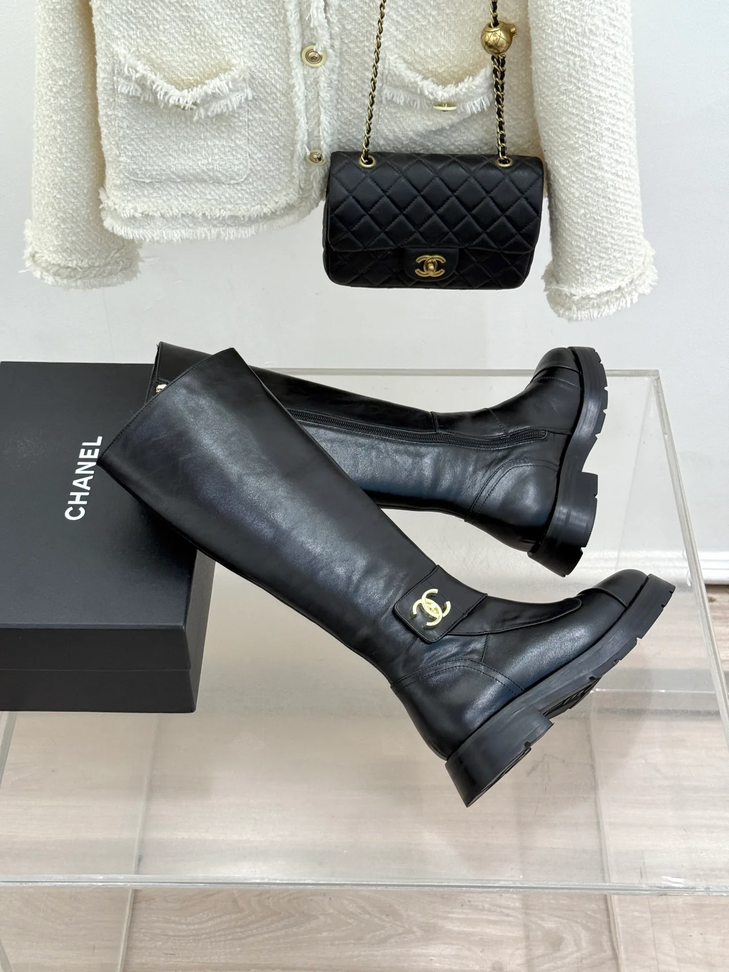 Women's Boots CHANEL 18436500