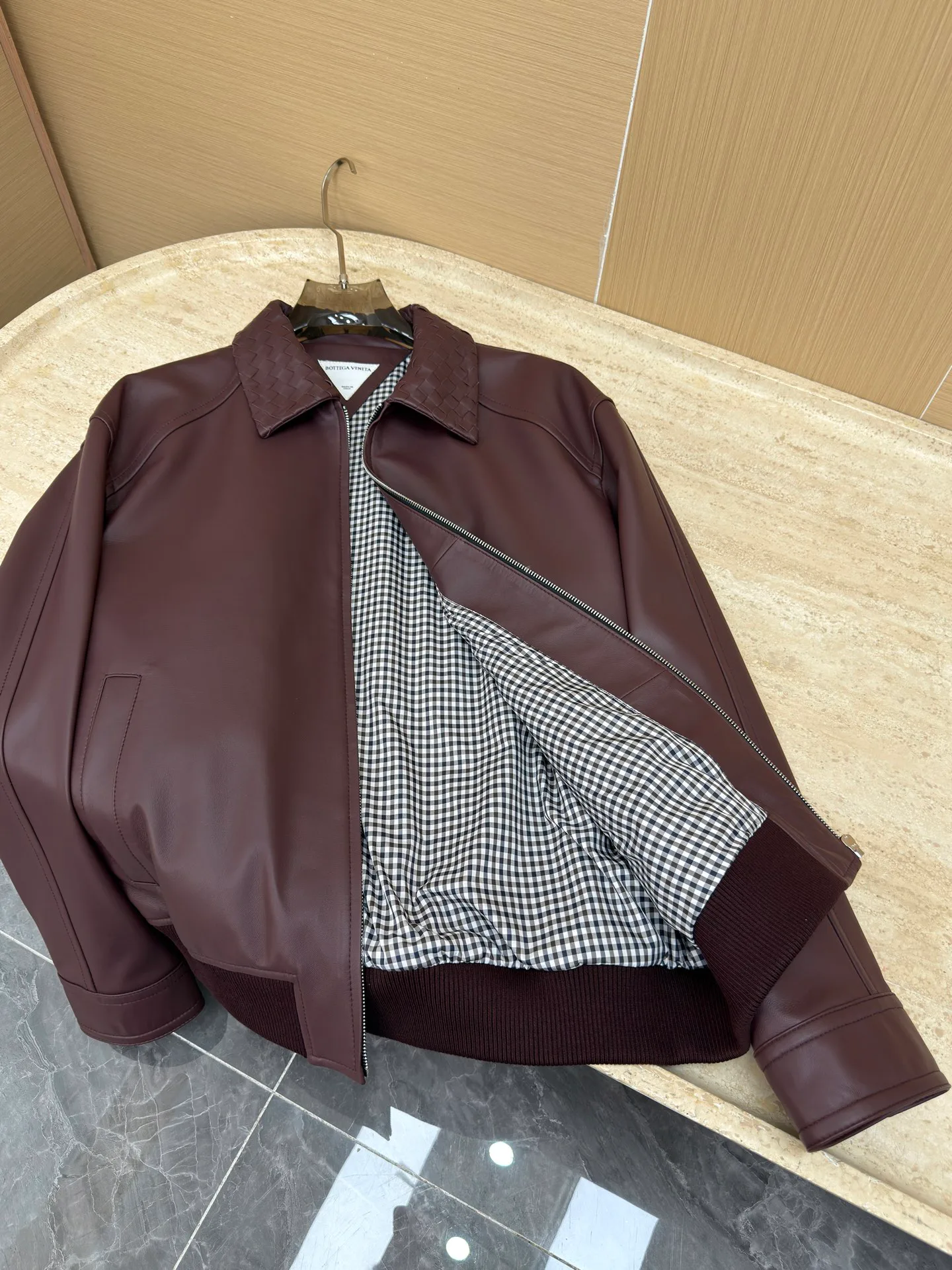 Men's Leather Jackets And Sheepskin Coats BOTTEGA VENETA 18399224