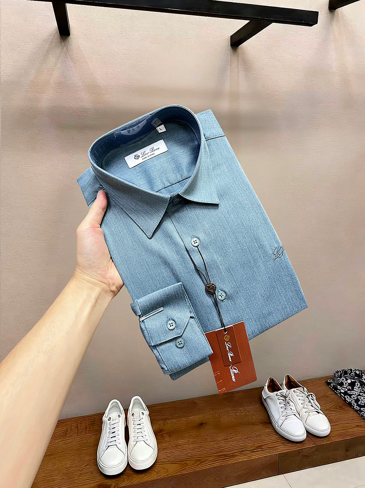 Men's Shirts LORO PIANA 18097935