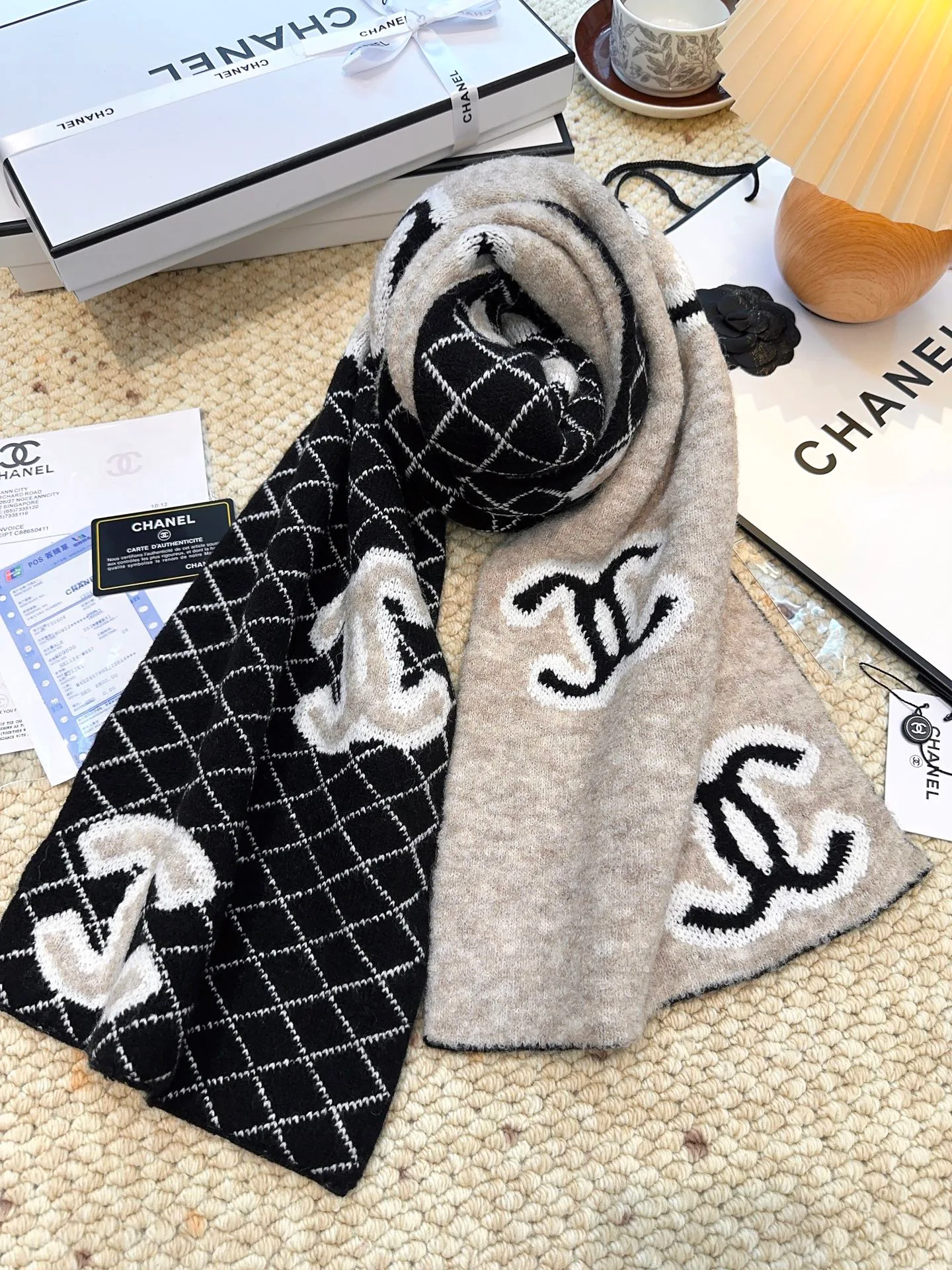 Scarves CHANEL 18105442