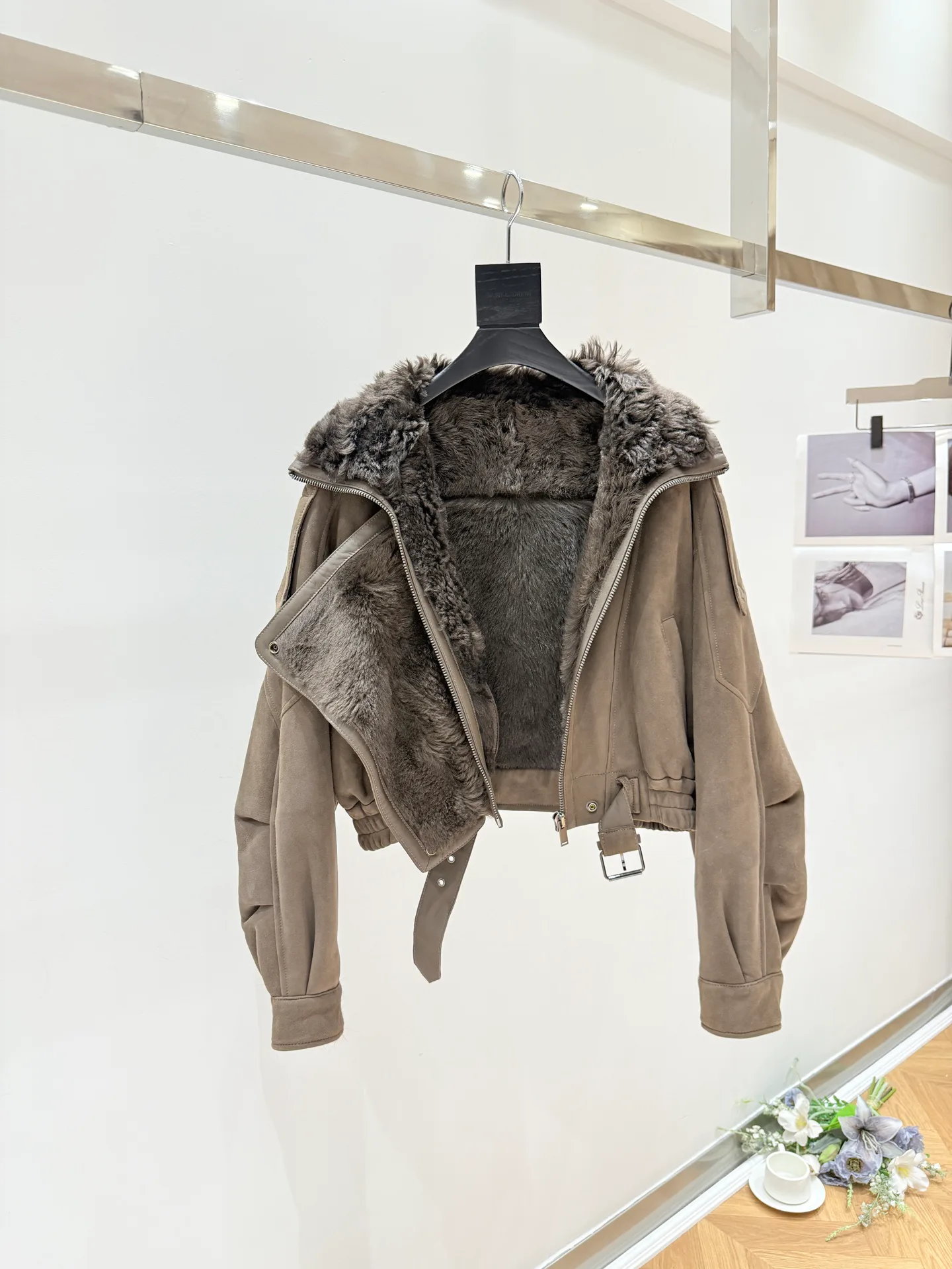 Women's Leather Jackets And Sheepskin Coats SAINT LAURENT 18446619