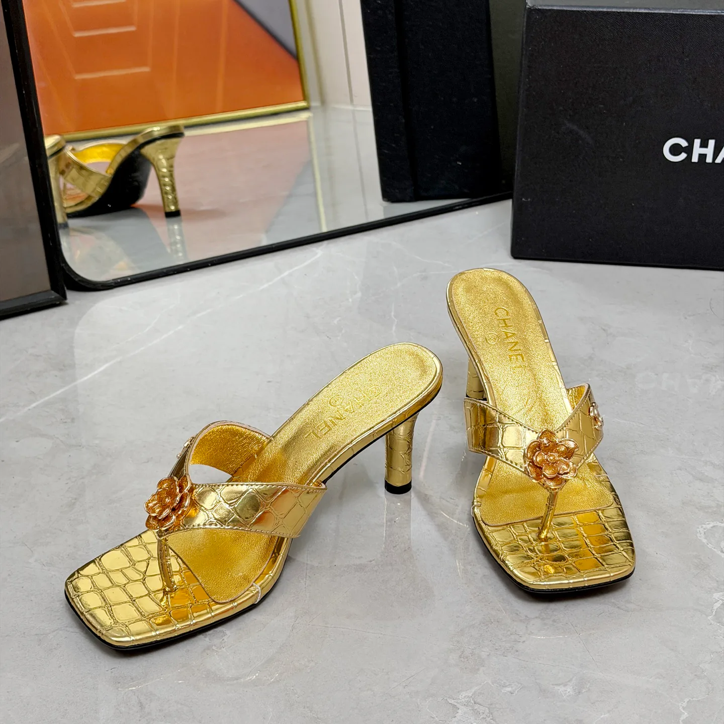 Women's Open-Toe Sandals CHANEL 17335023