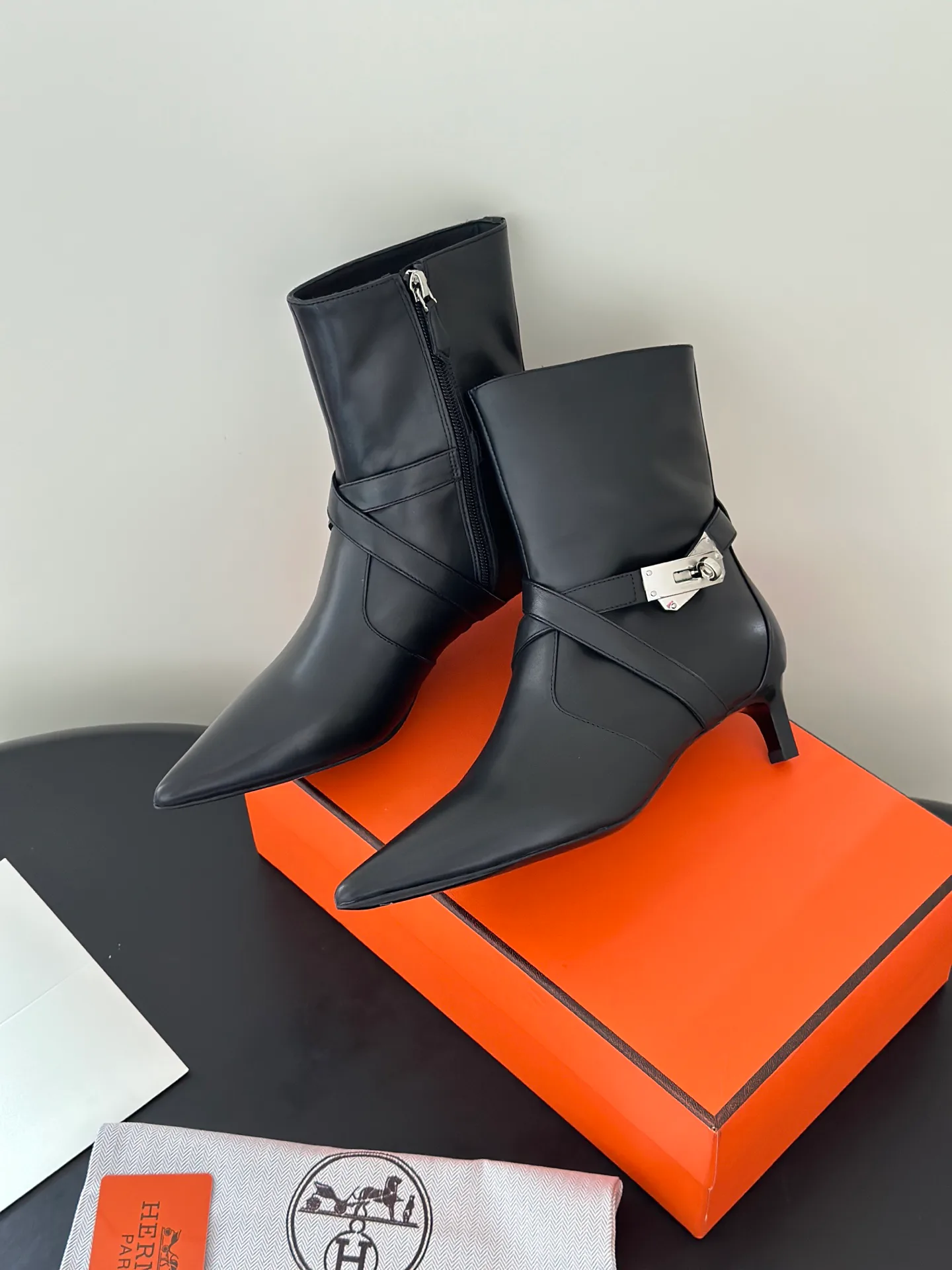 Women's Booties HERMES 18143043