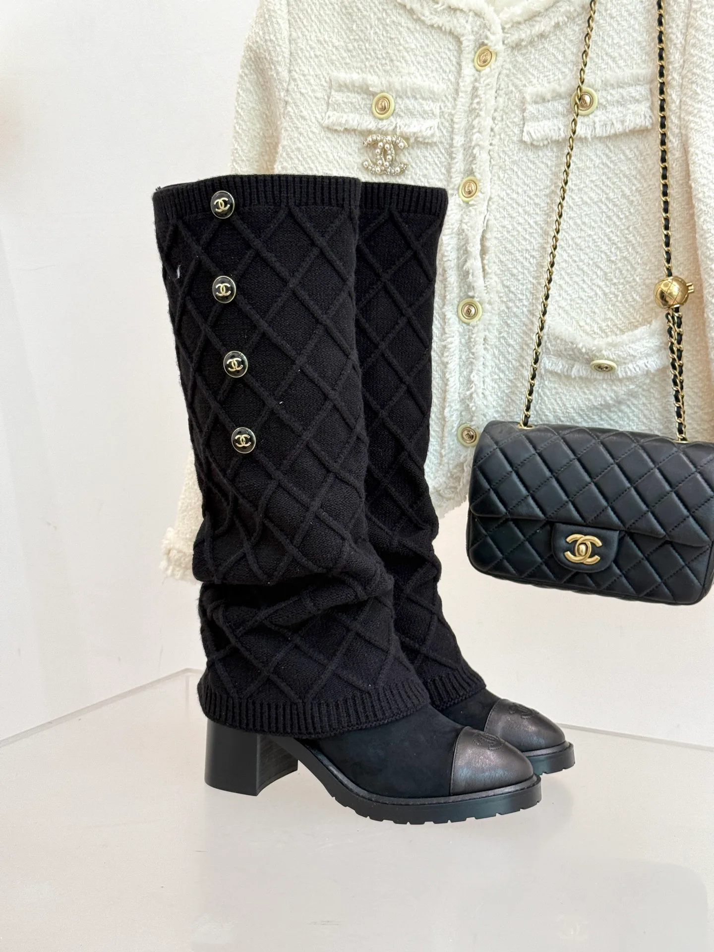 Women's Boots CHANEL 17831309