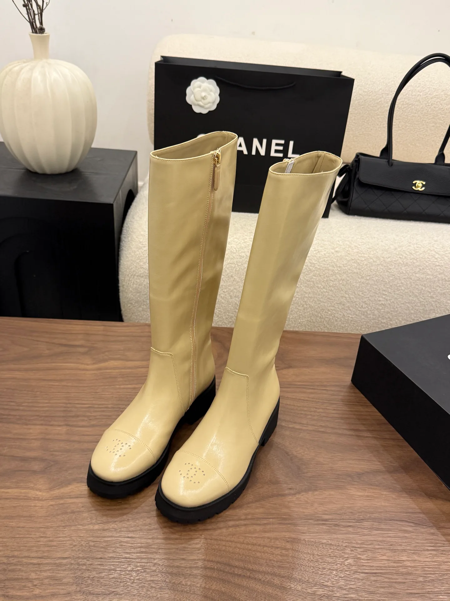 Women's Boots CHANEL 18275725