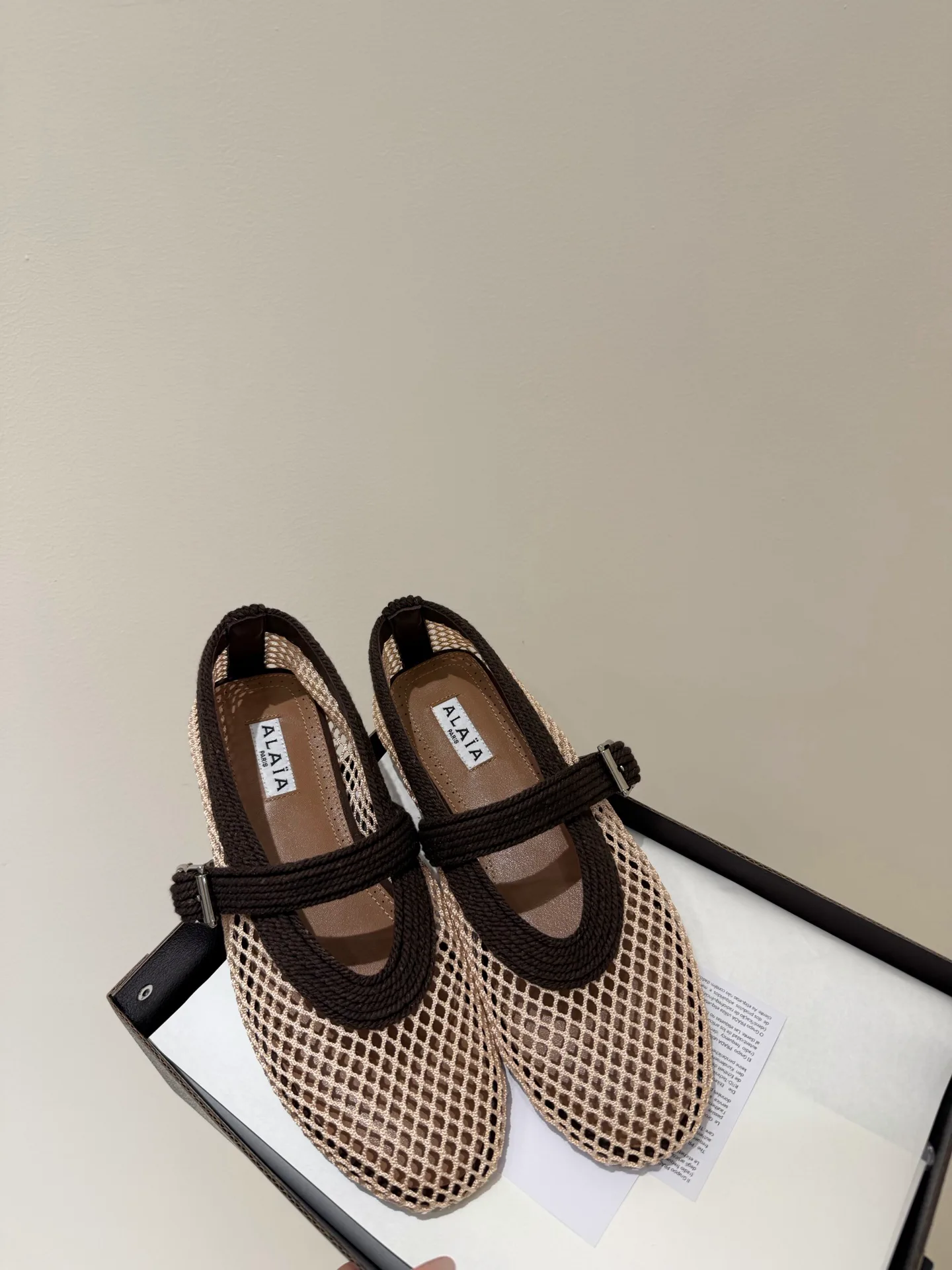 Women's Ballet Flats ALAIA 17368757