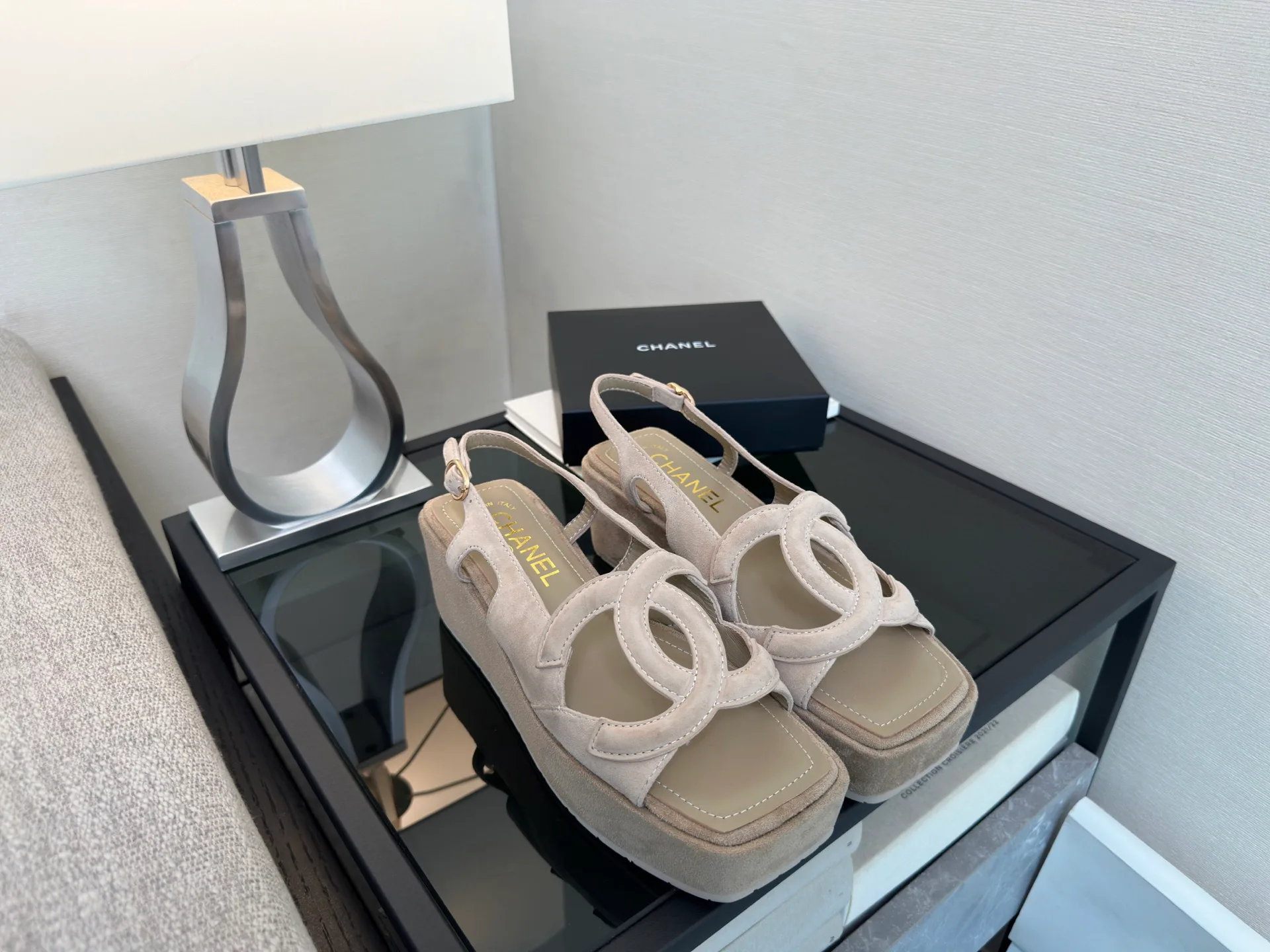 Women's Open-Toe Sandals CHANEL 18228941