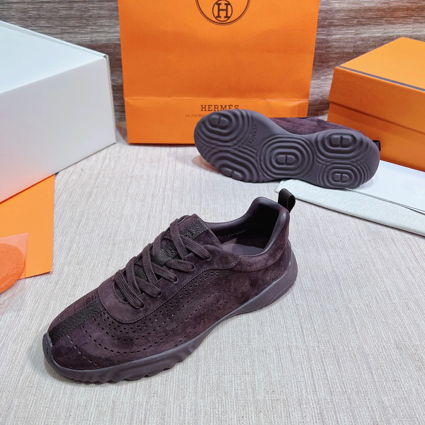 Men's Sneakers HERMES 17749562