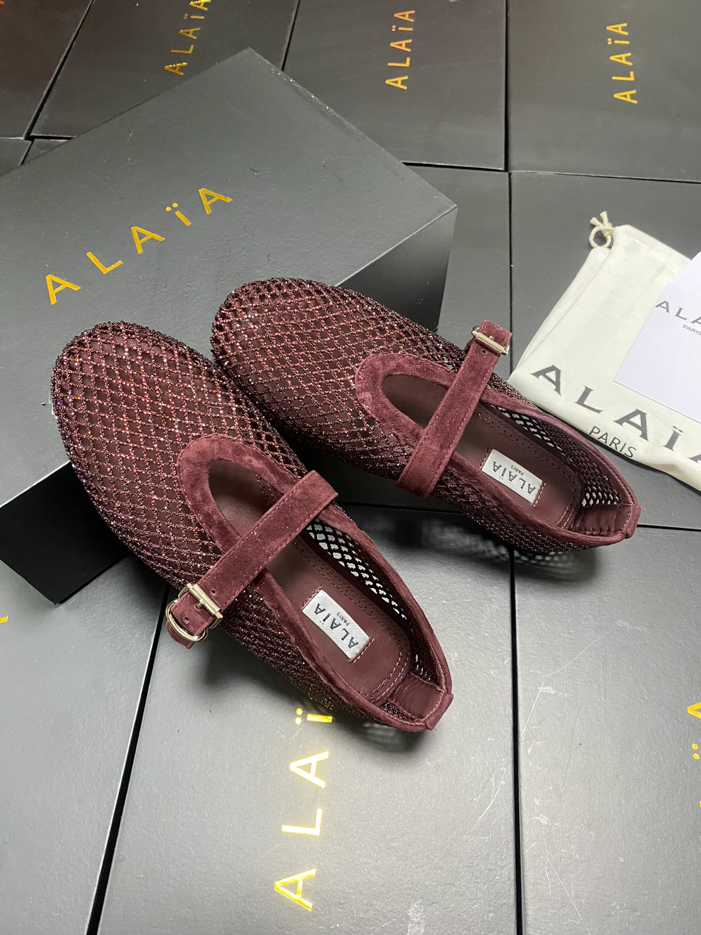 Women's Ballet Flats ALAIA 17977982