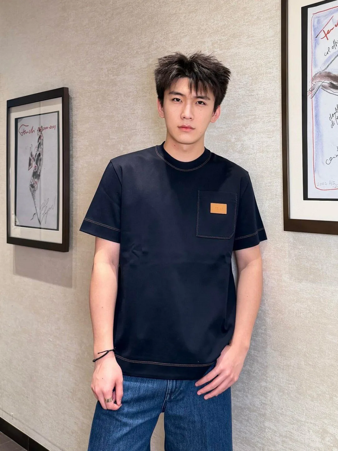 Men's T-Shirts FENDI 17699443