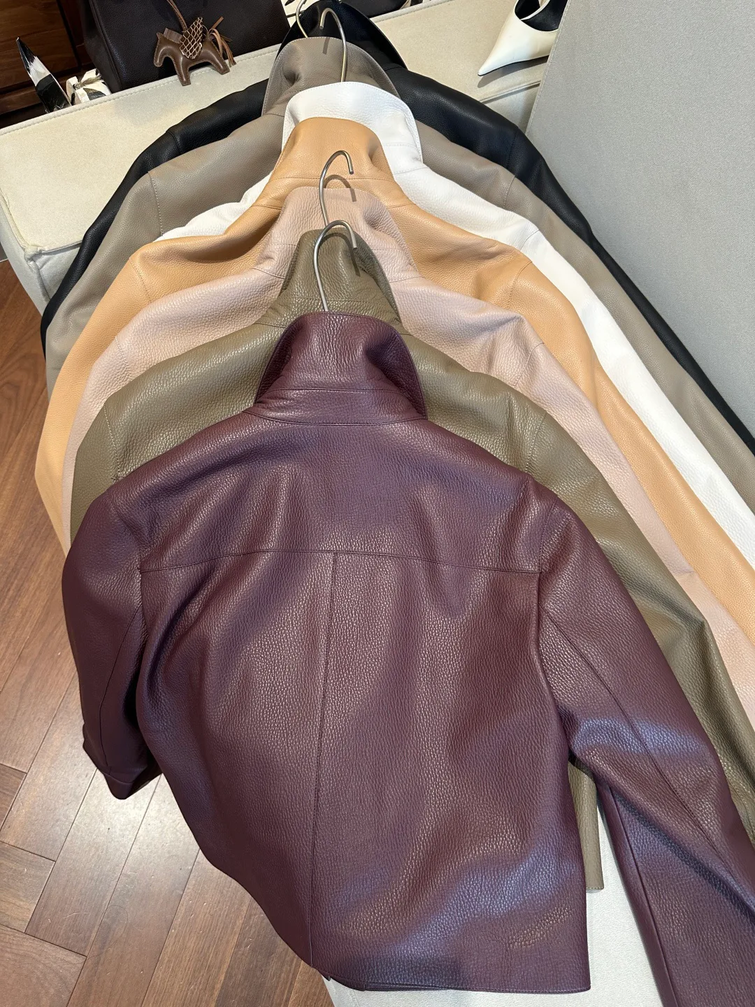 Women's Leather Jackets And Sheepskin Coats HERMES 18312605