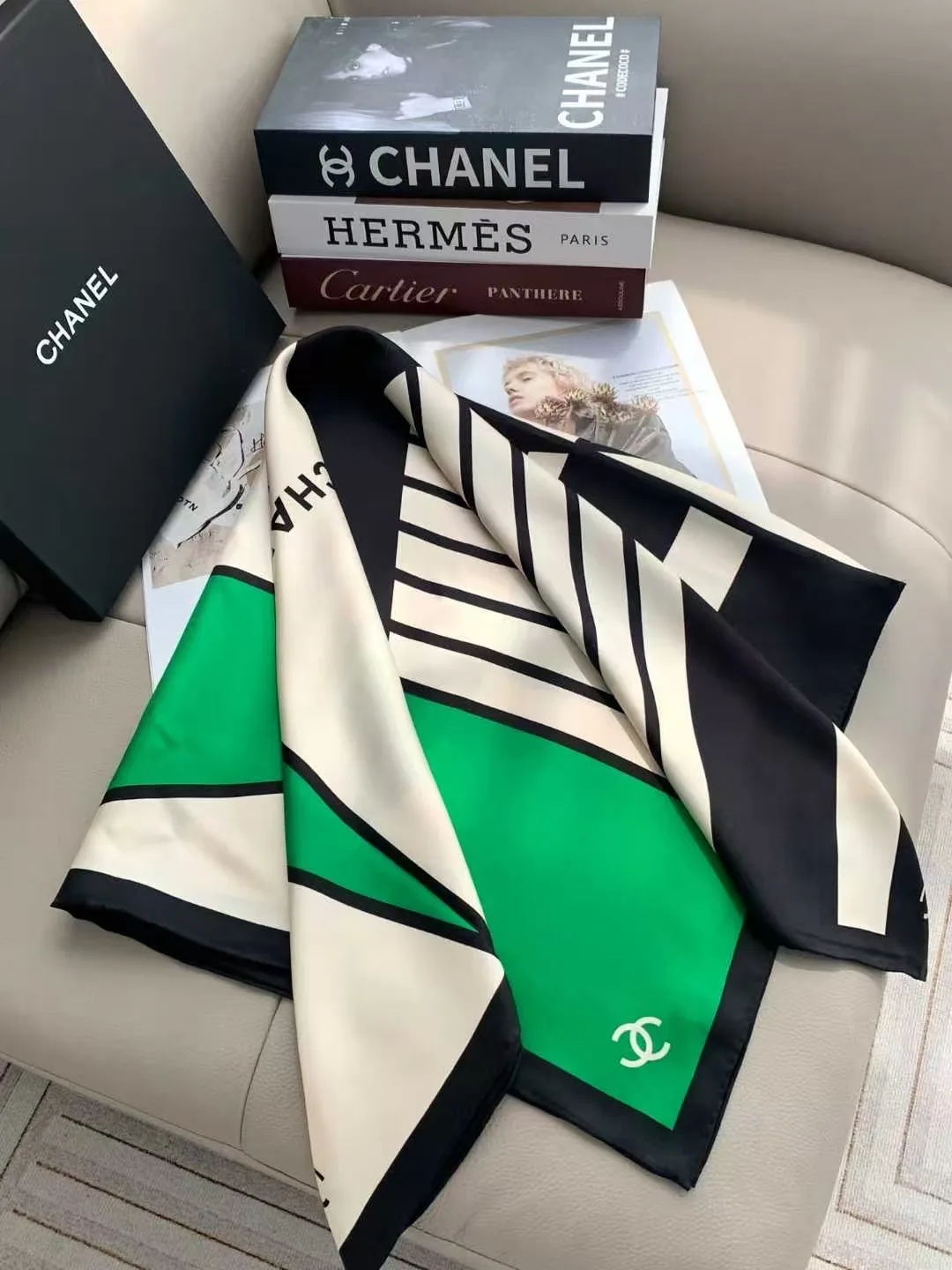 Silk Scarves CHANEL 18222537