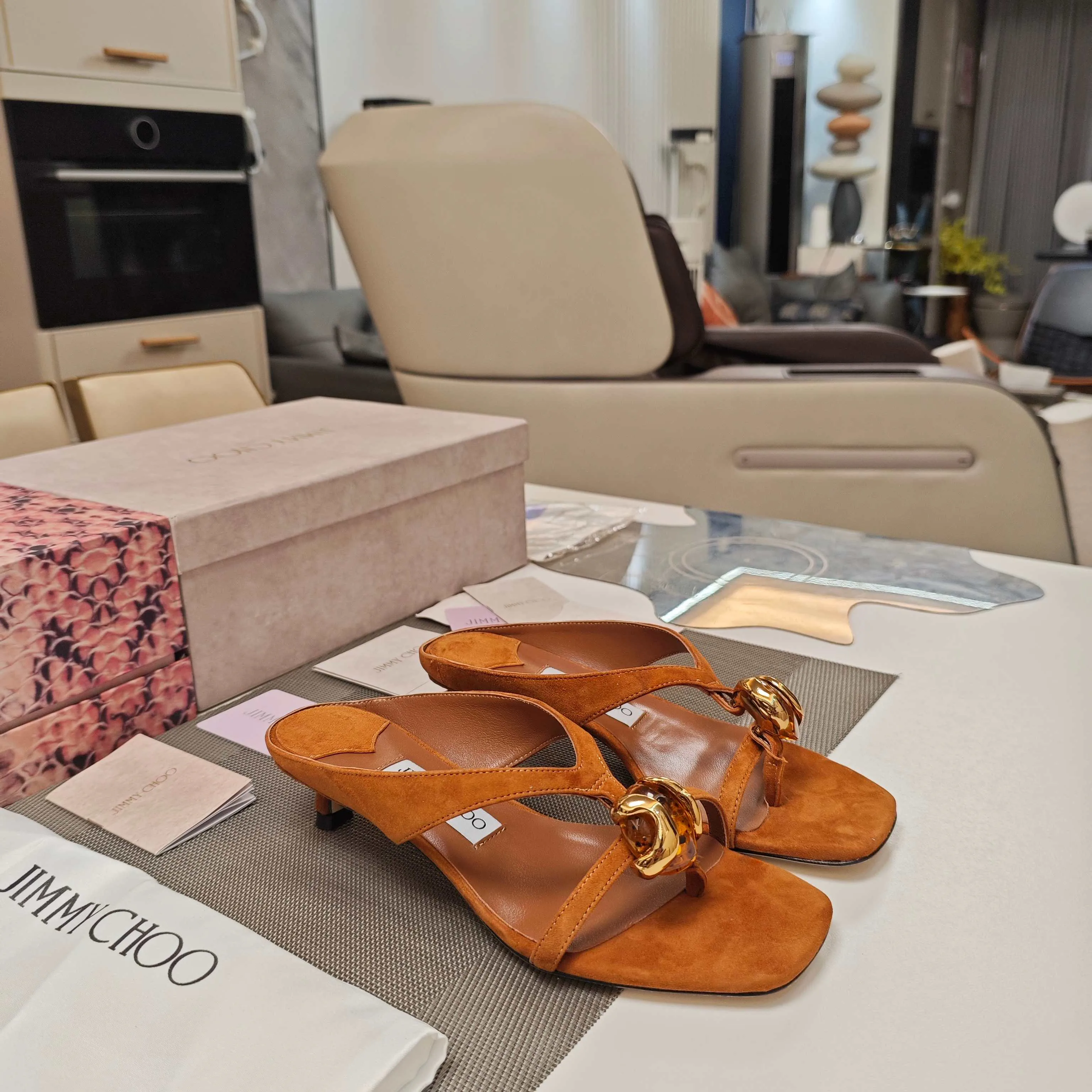Women's Open-Toe Sandals JIMMY CHOO 17742898
