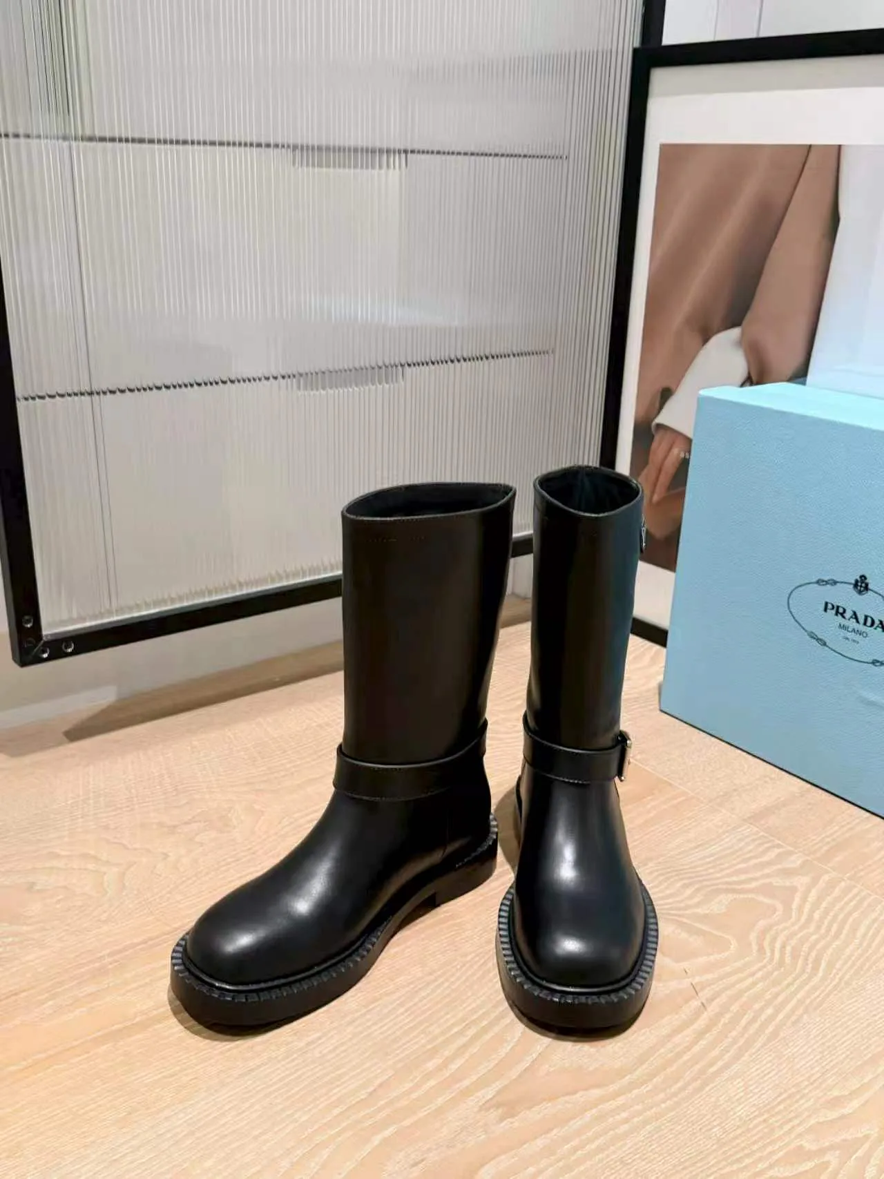 Women's Boots PRADA 17957188