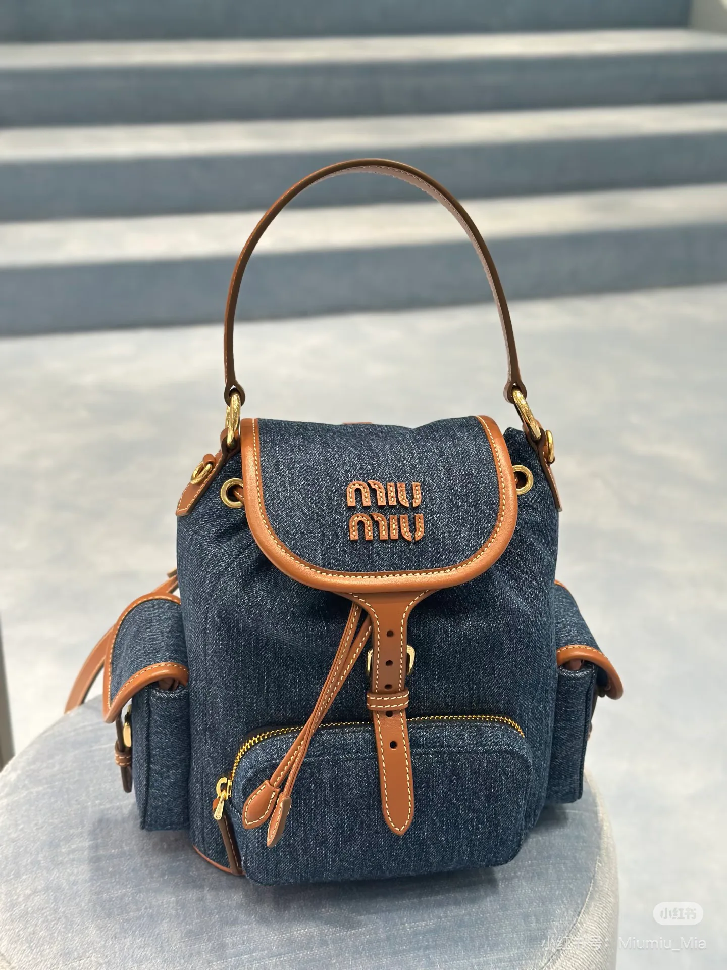 Рюкзаки Женские Miu Miu 18598393