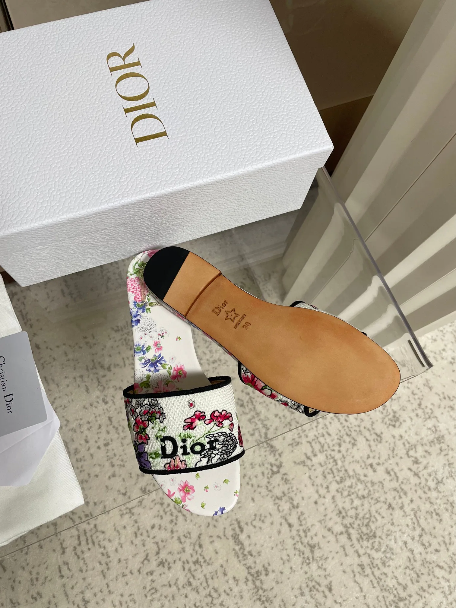 Шлепанцы Женские Christian Dior 18634056
