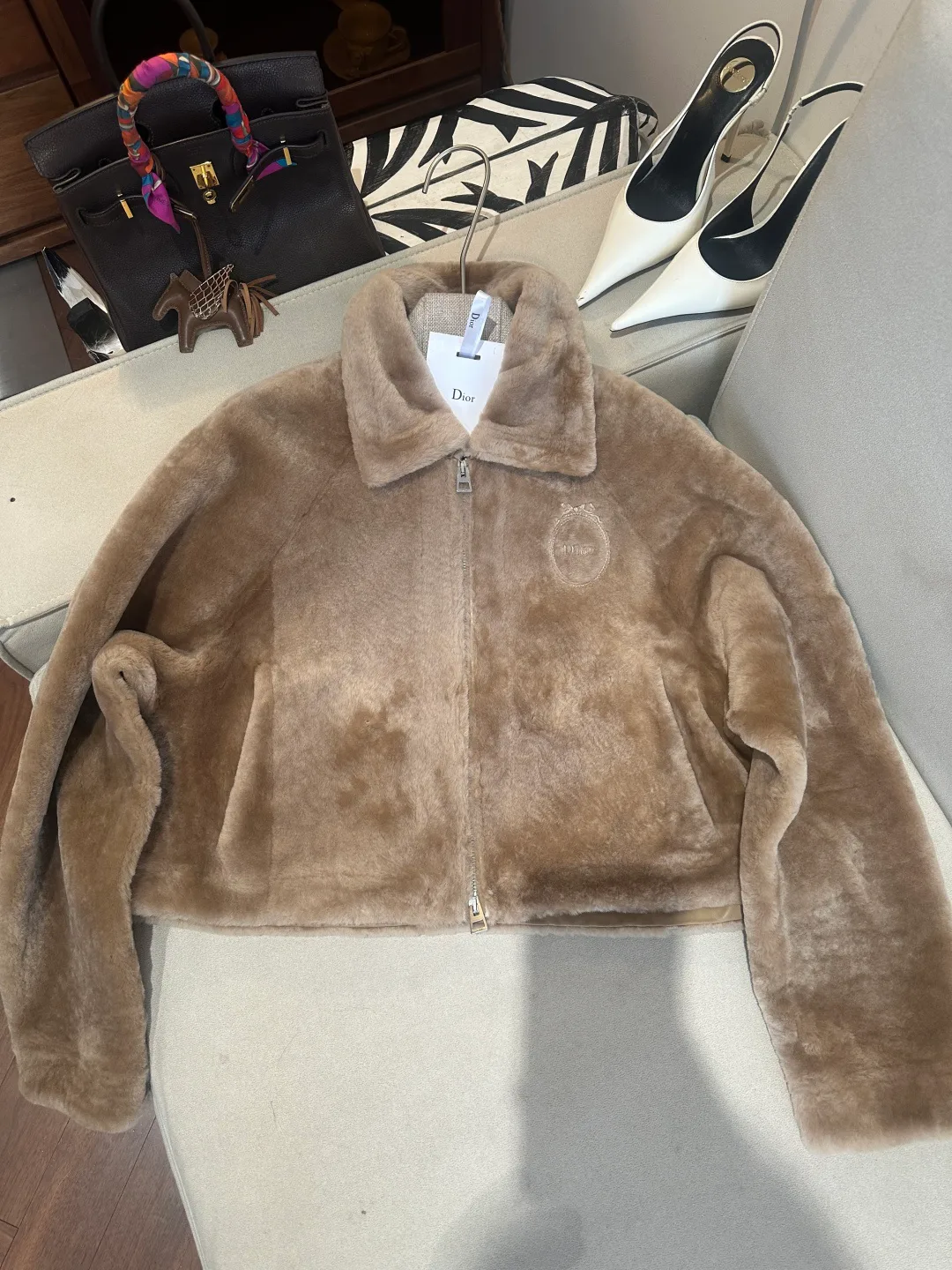 Women's Leather Jackets And Sheepskin Coats CHRISTIAN DIOR 18333447