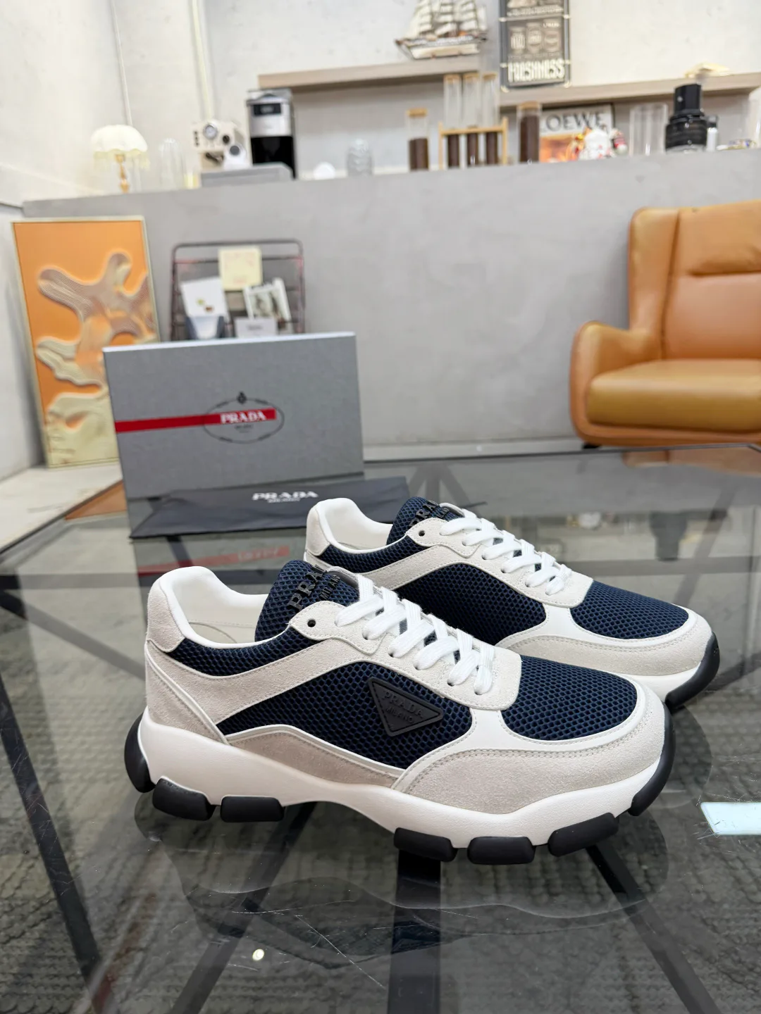 Men's Sneakers PRADA 18500128