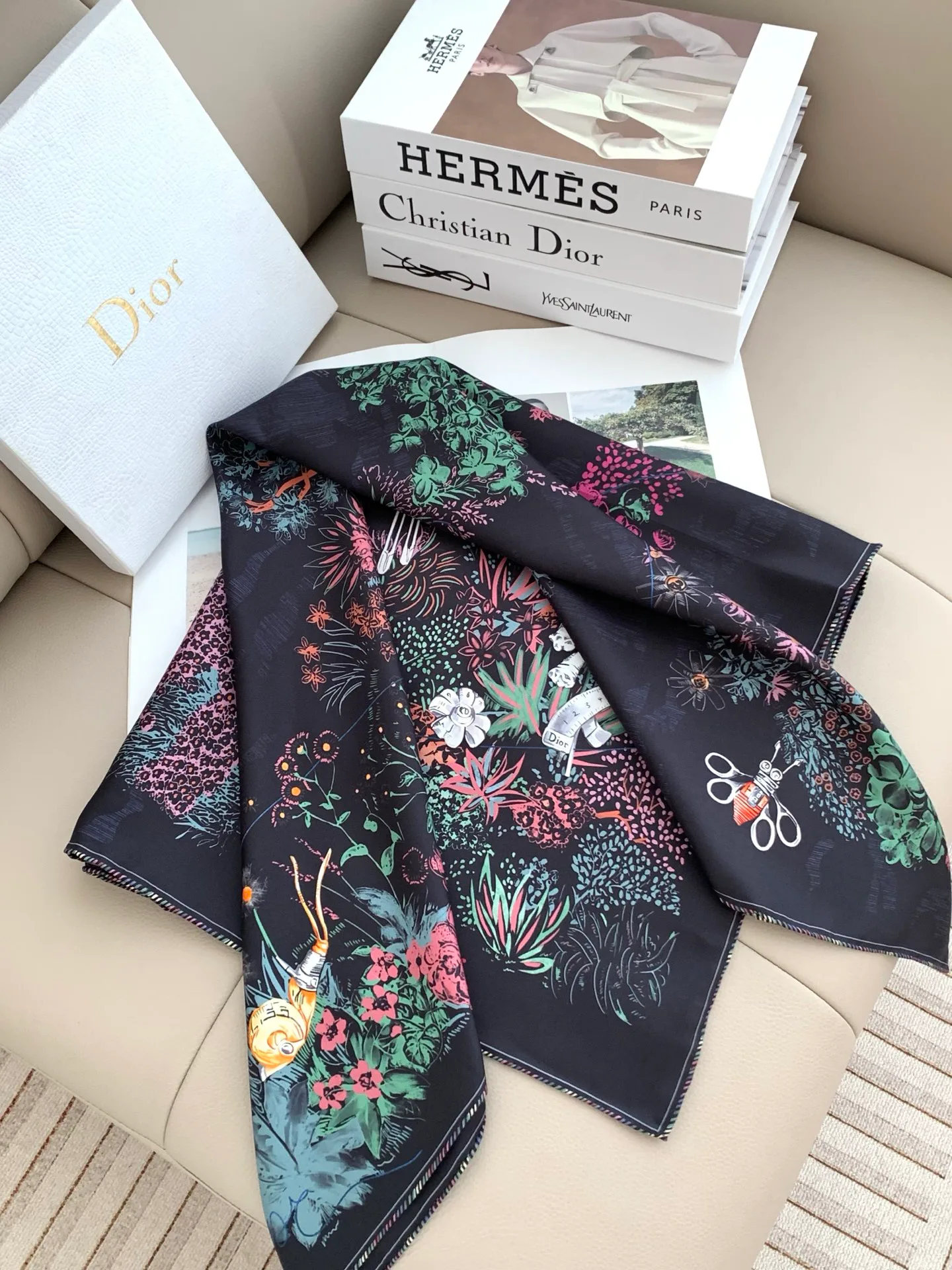 Silk Scarves CHRISTIAN DIOR 18476563