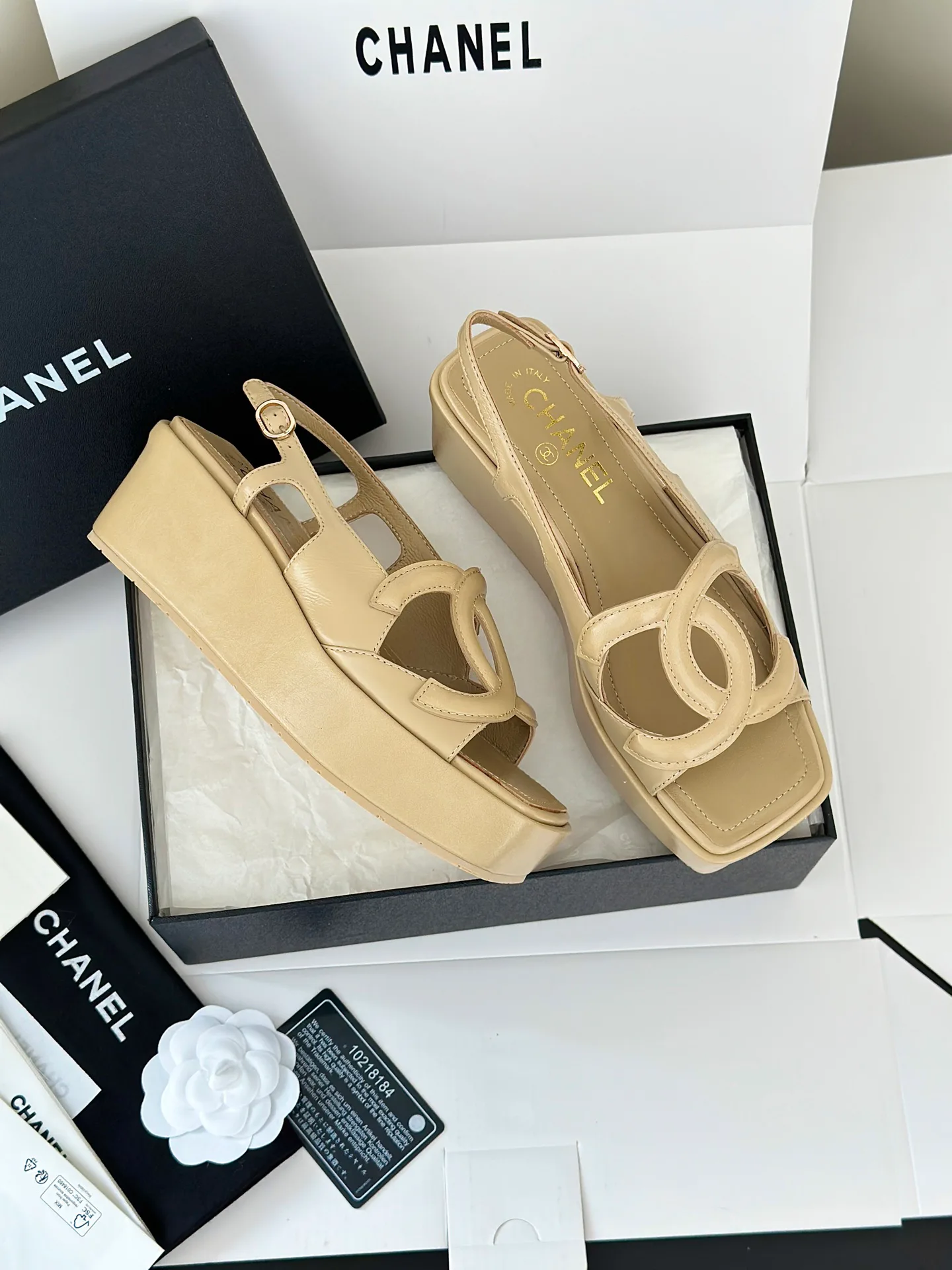 Women's Open-Toe Sandals CHANEL 18143039