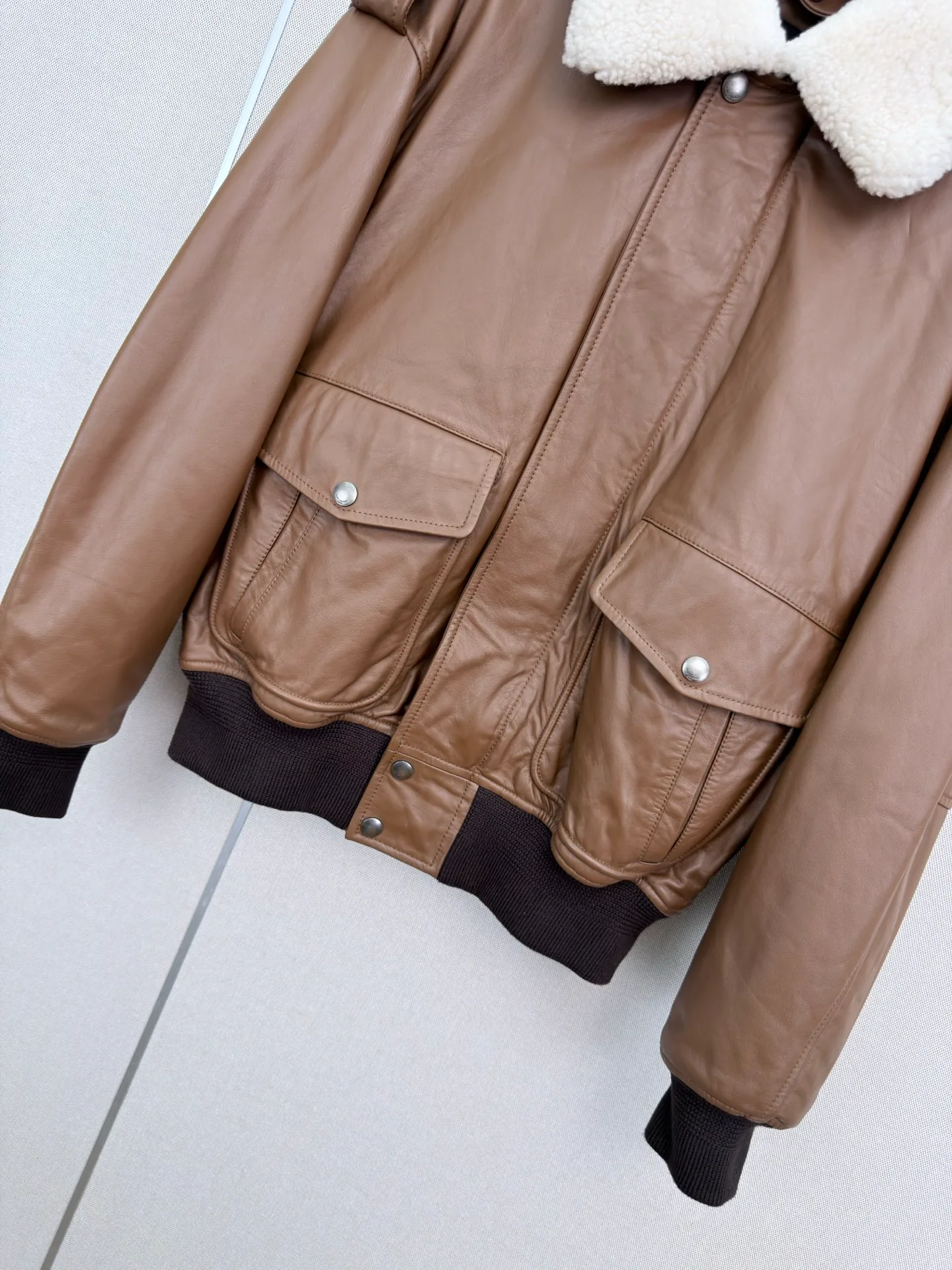 Women's Leather Jackets And Sheepskin Coats SAINT LAURENT 18056783