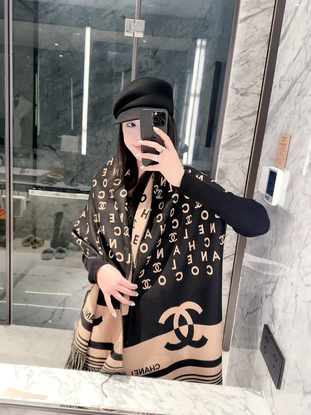 Scarves CHANEL 18377559
