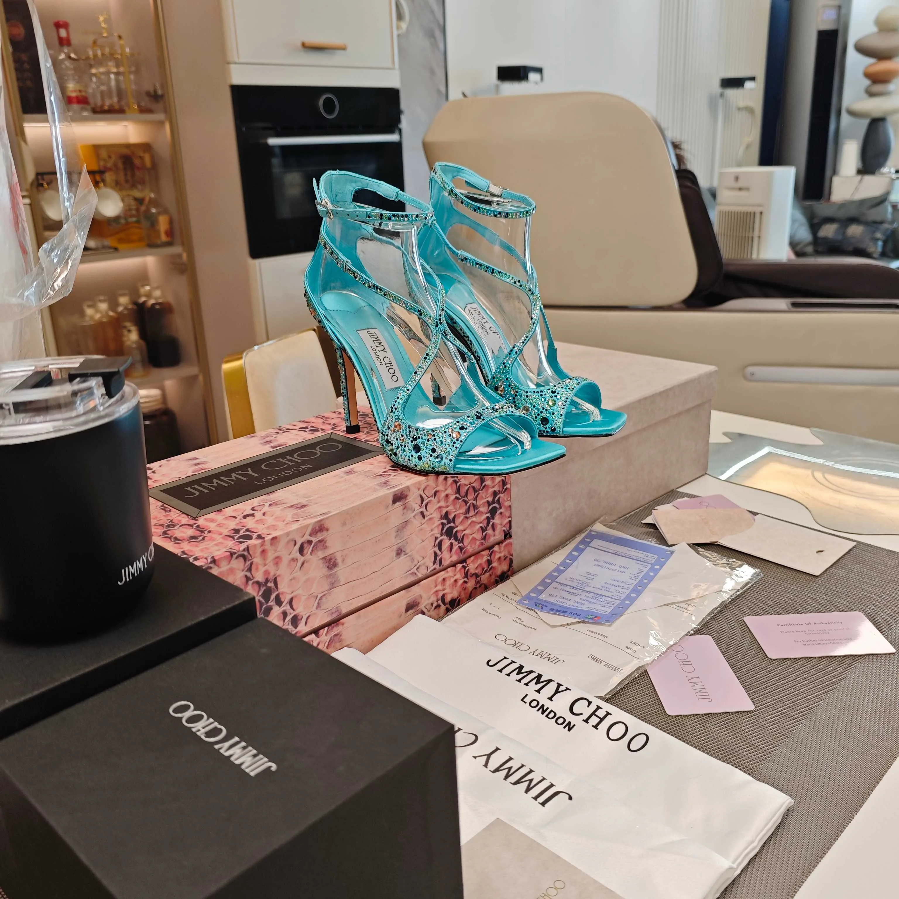 Women's Open-Toe Sandals JIMMY CHOO 17910282