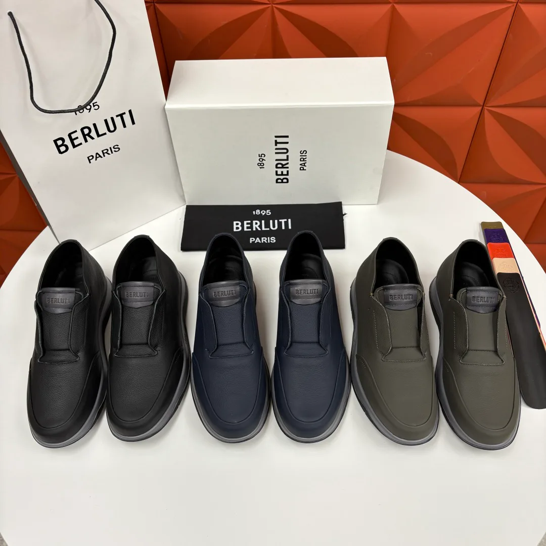 Men's Loafers And Dress Shoes BERLUTI 18100177