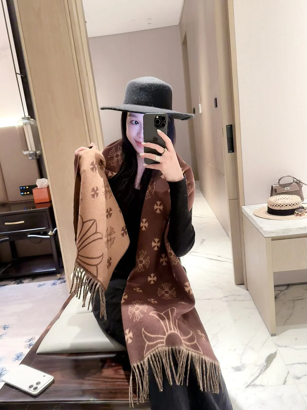 Scarves CHROME HEARTS 18427145