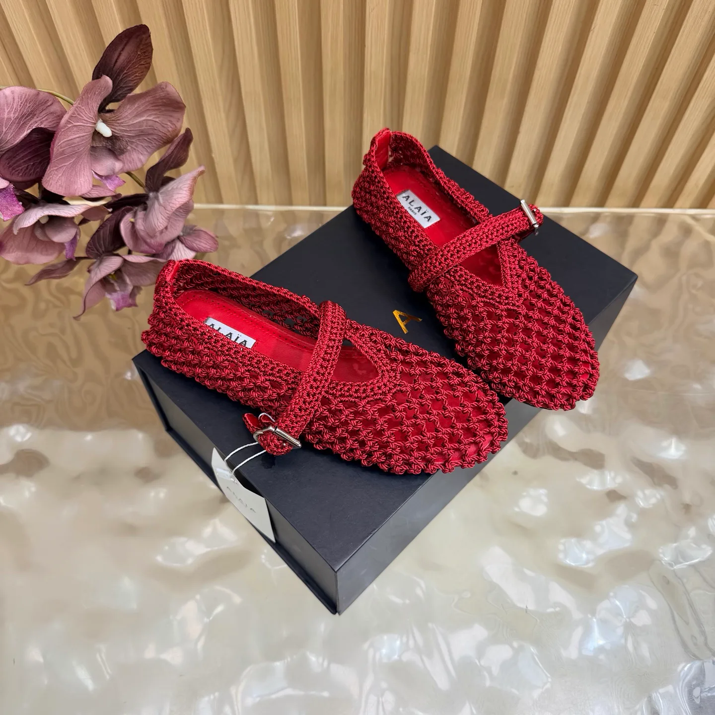 Women's Ballet Flats ALAIA 18400972