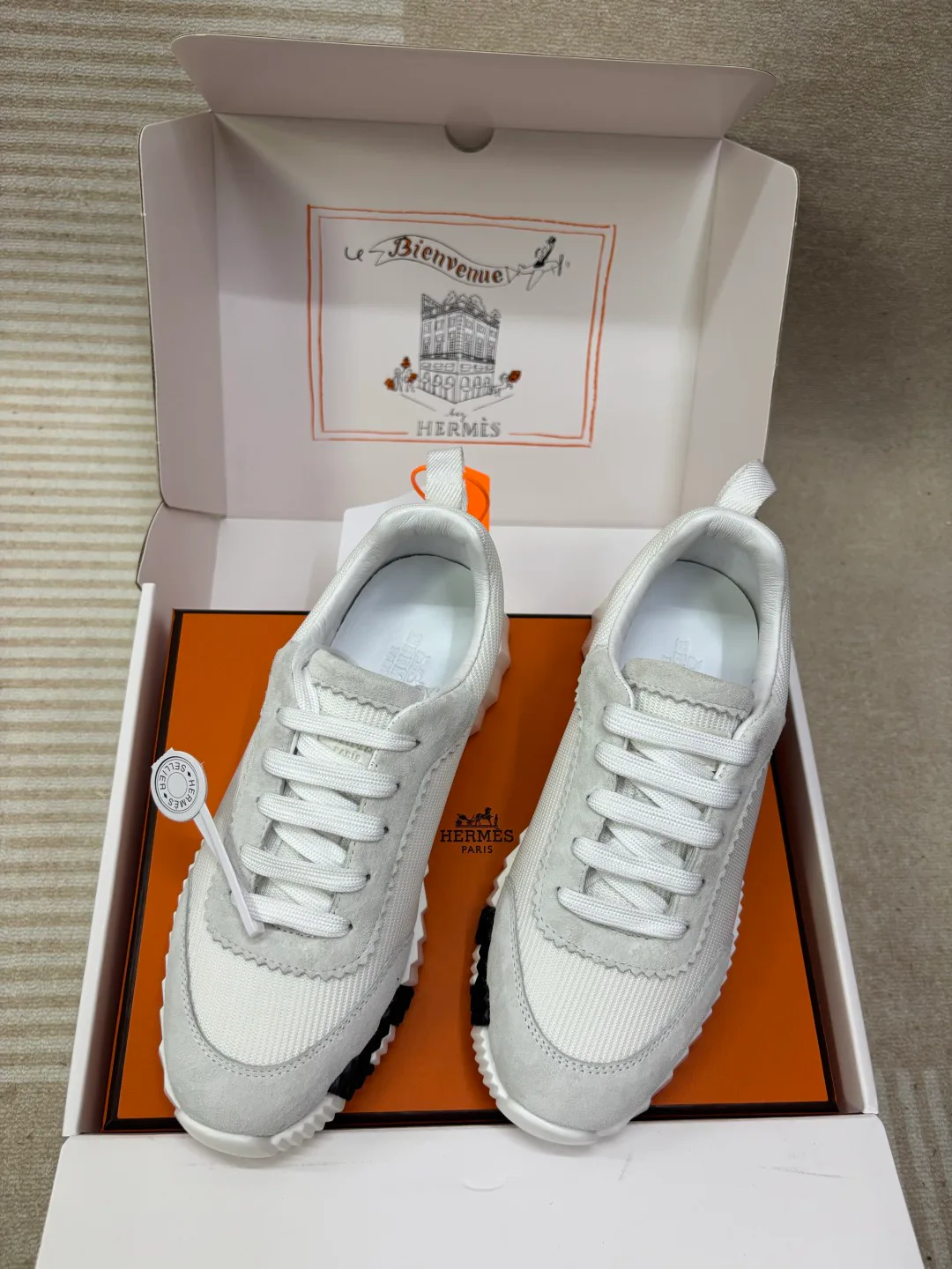 Men's Sneakers HERMES 17566528