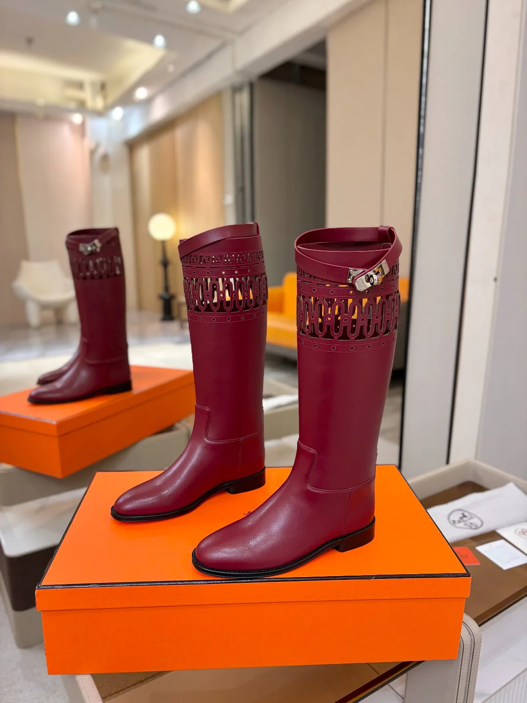 Women's Boots HERMES 18521307