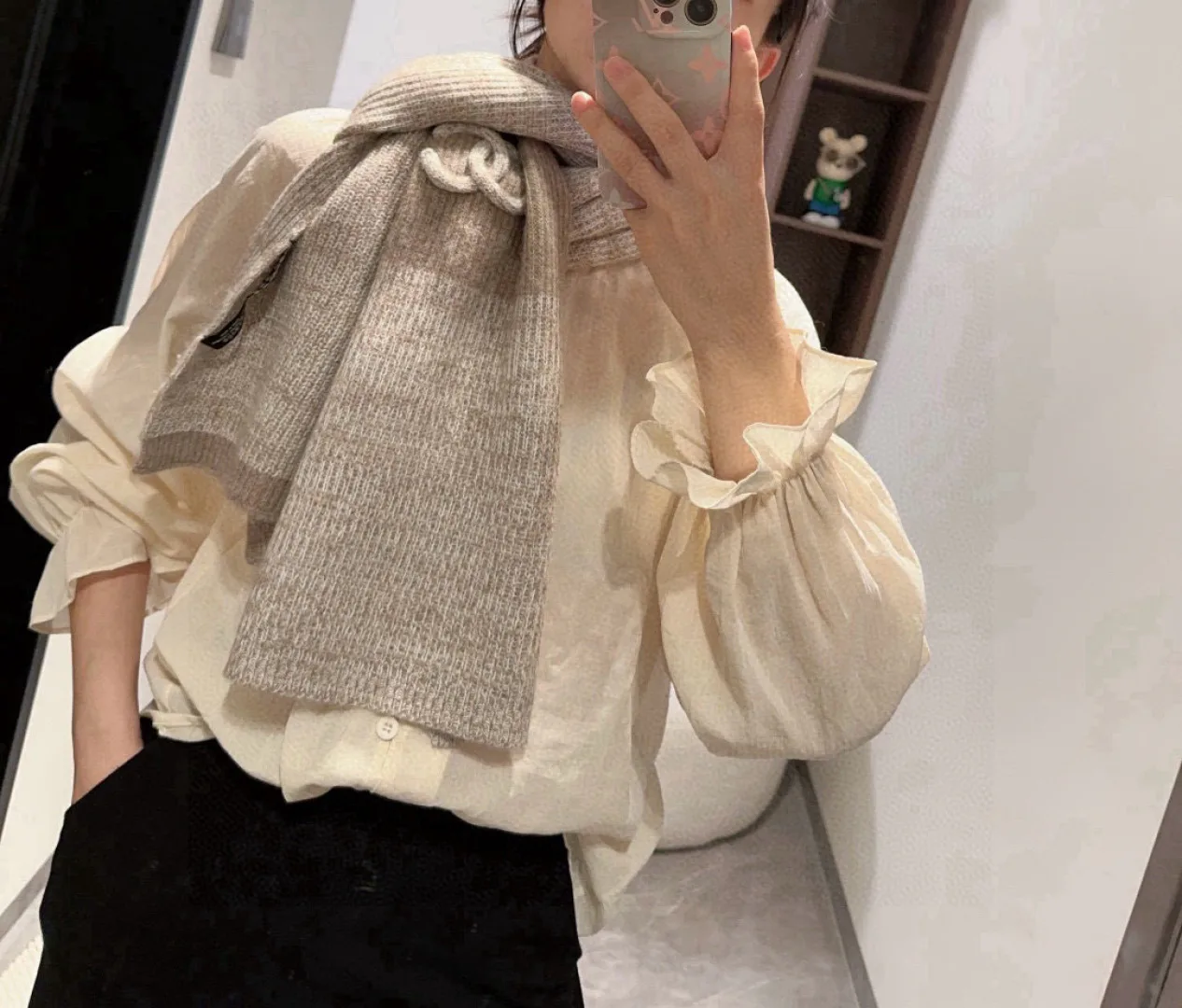 Scarves CHANEL 17940711