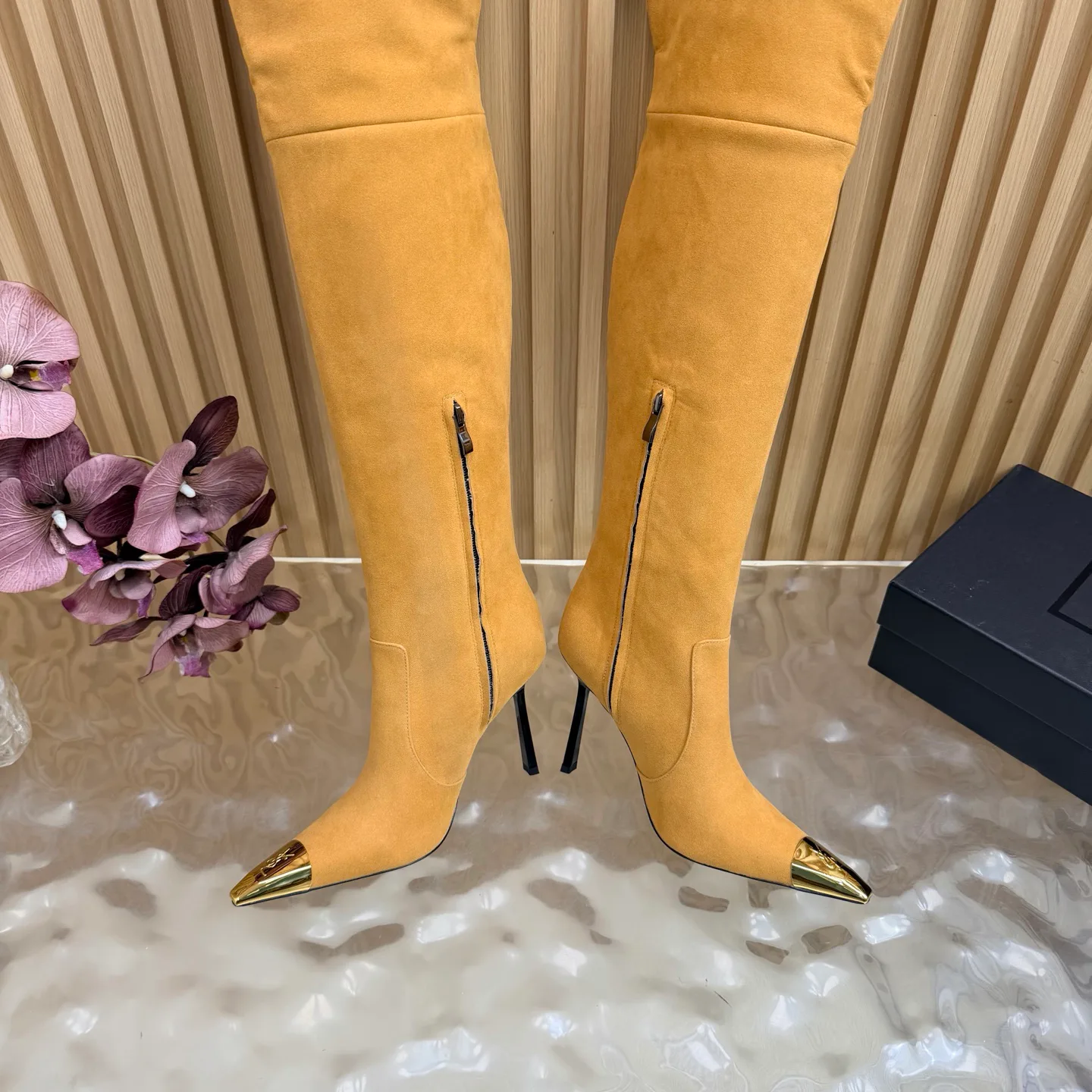 Сапоги Женские Saint Laurent 18676701