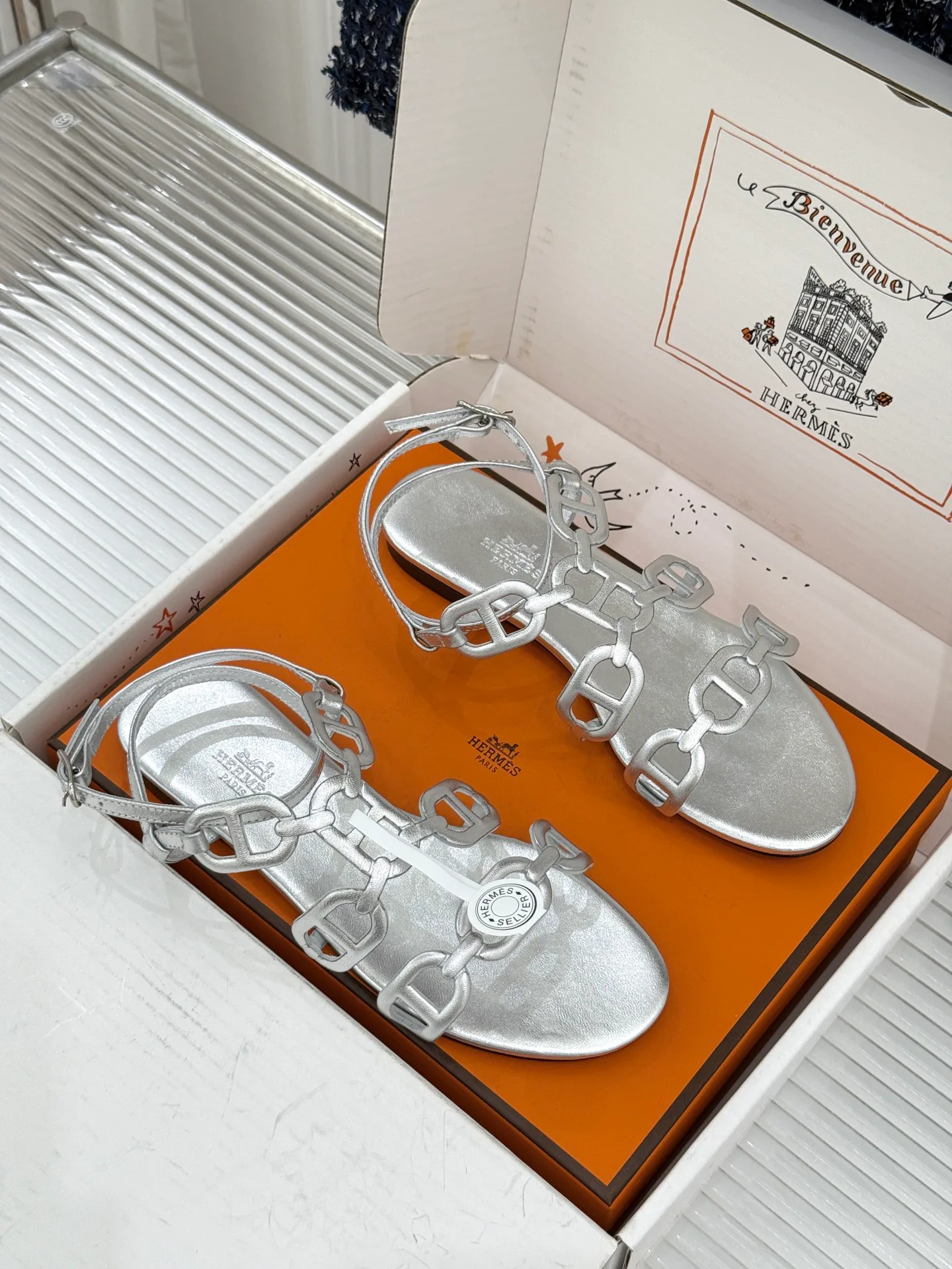 Women's Open-Toe Sandals HERMES 19577270