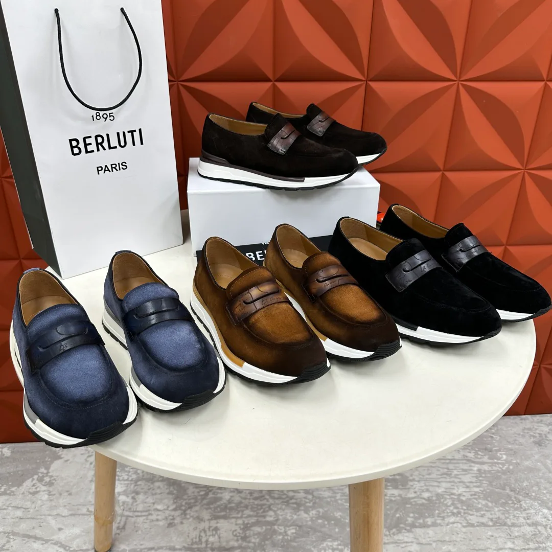 Men's Loafers And Dress Shoes BERLUTI 18000844