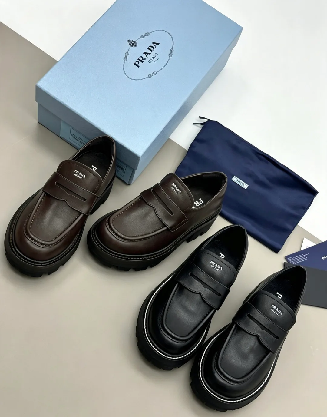 Women's Loafers And Moccasins PRADA 18223993